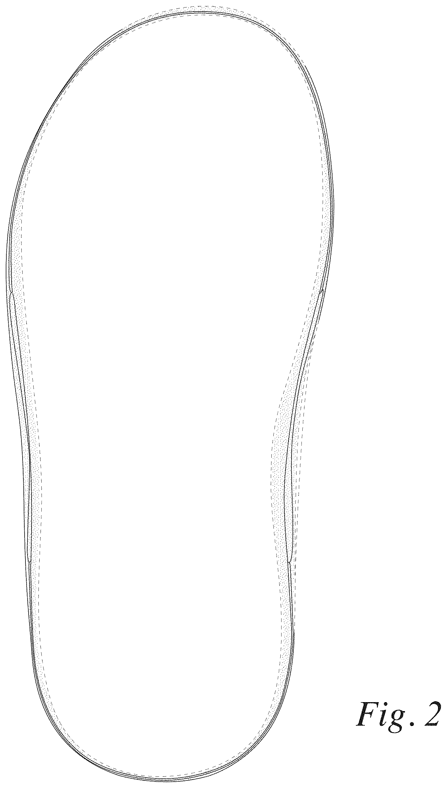 Patent USD1000803 Figure 2 – Footwear sole