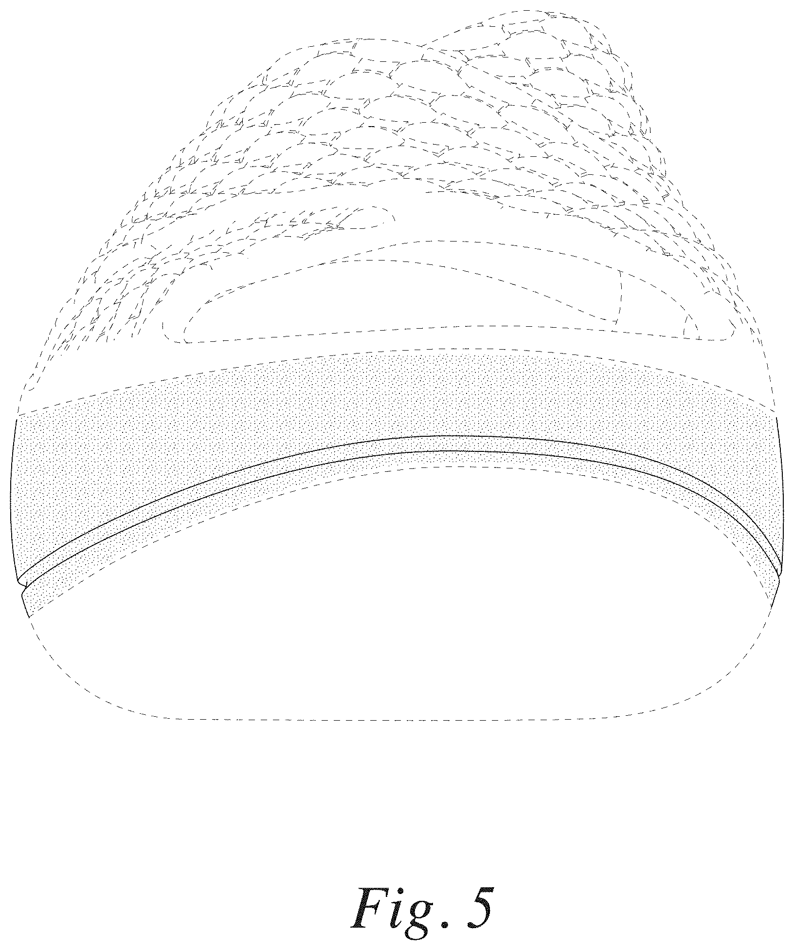 Patent USD1000803 Figure 5 – Footwear sole