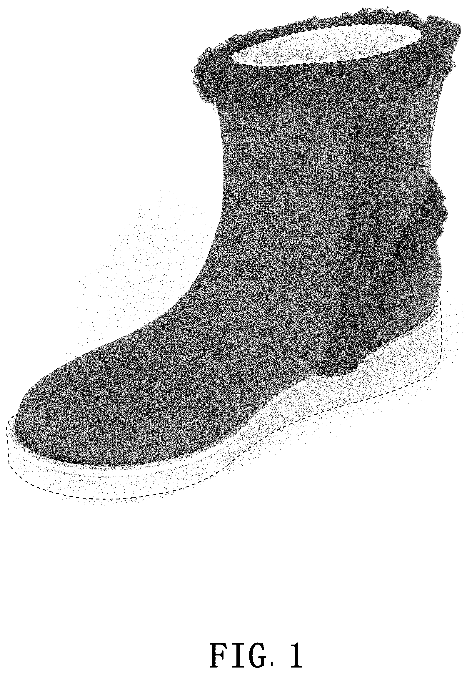 Patent USD1000805 Figure 1 – Shoe