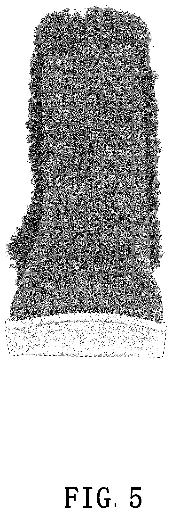 Patent USD1000805 Figure 5 – Shoe