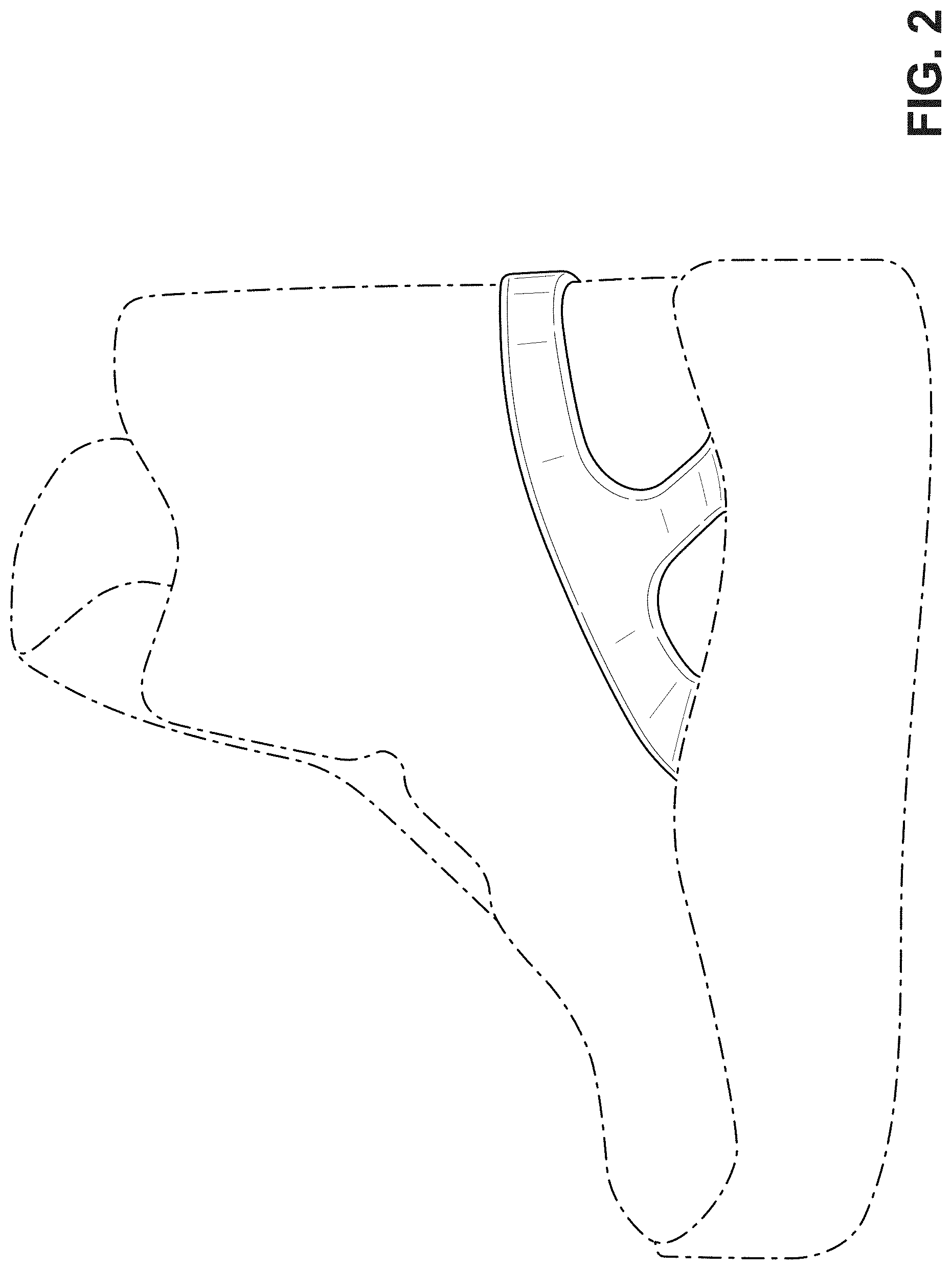 Patent USD1000809 Figure 2 – Shoe