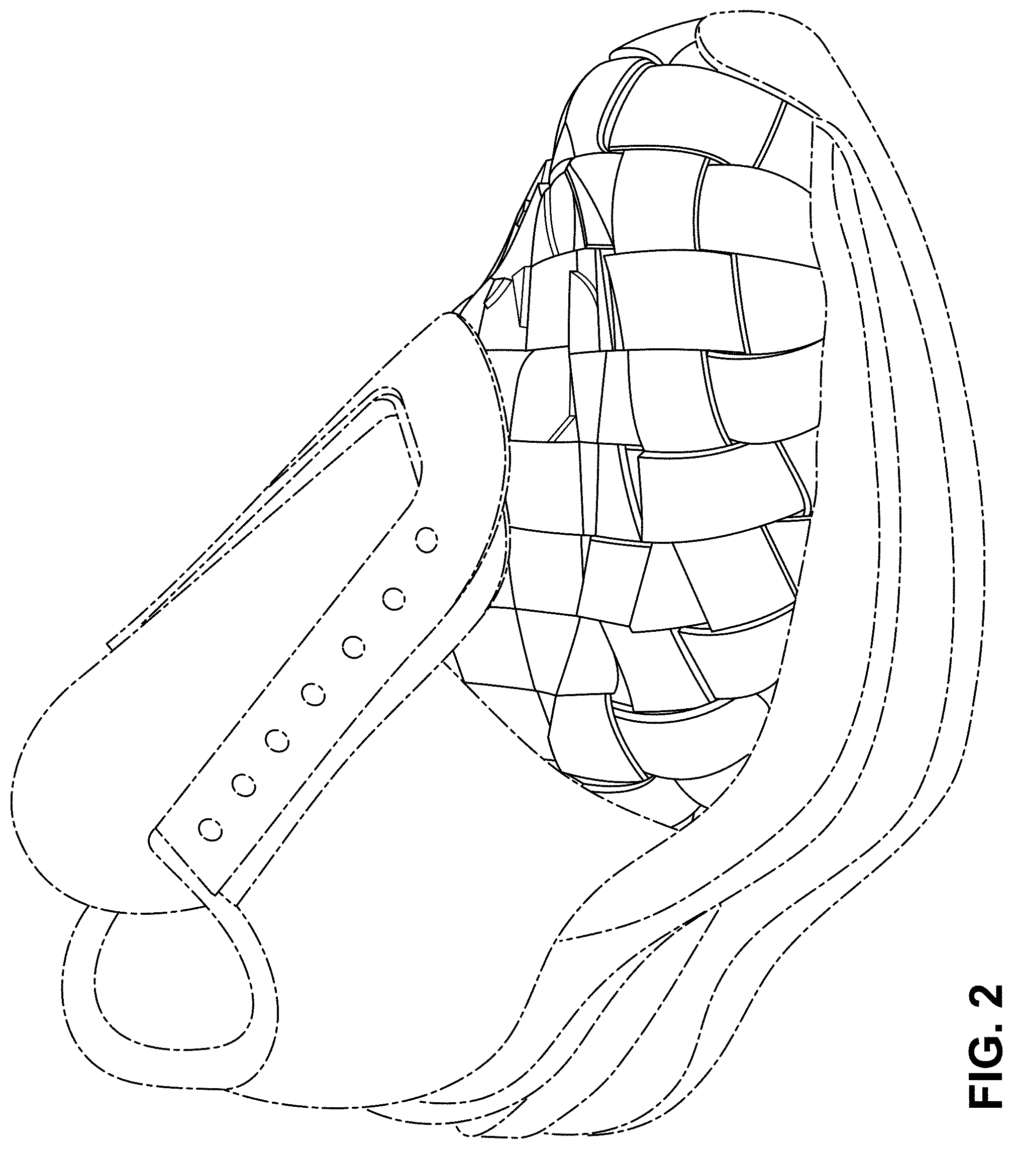 Patent USD1000810 Figure 2 – Shoe