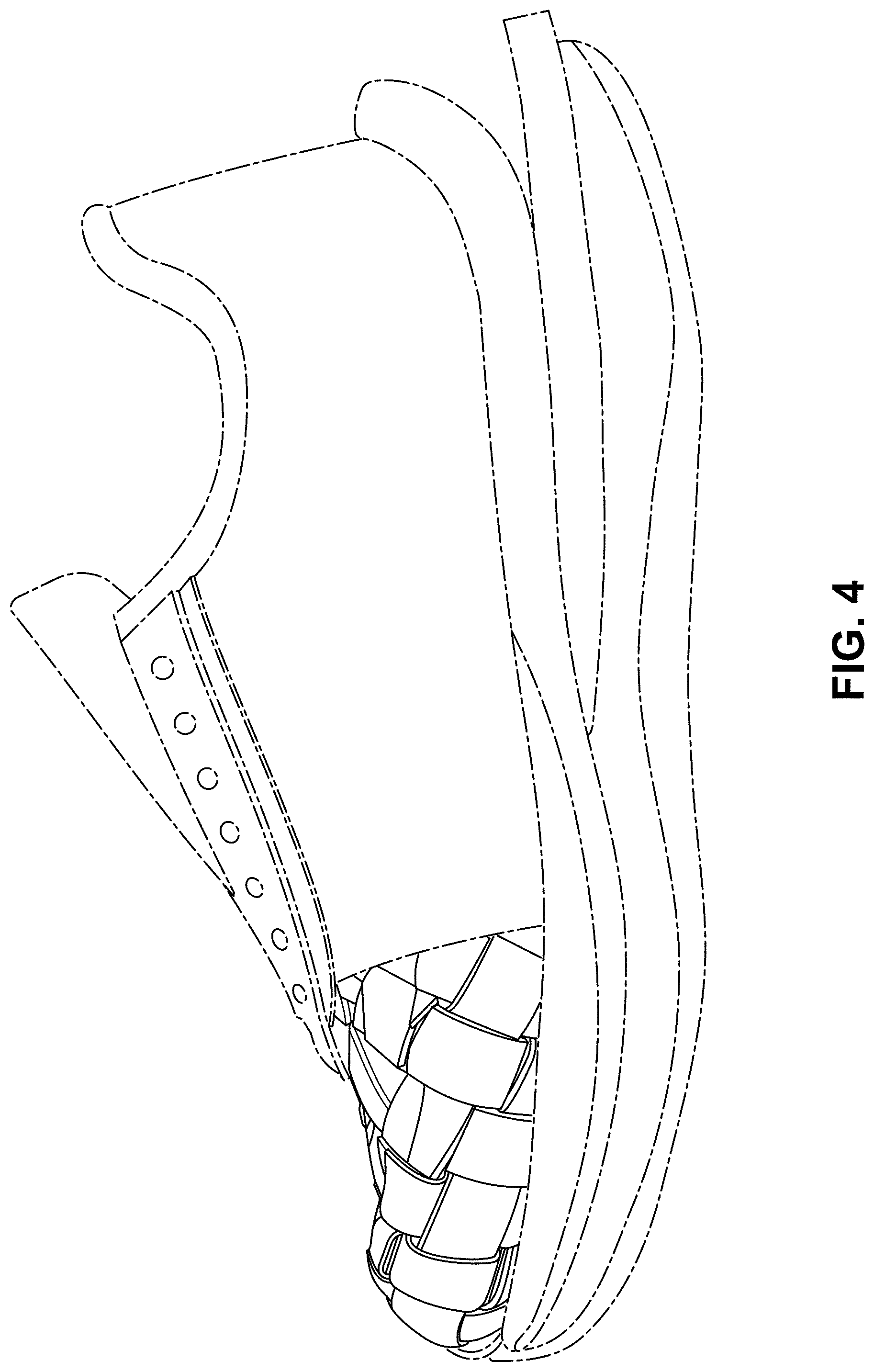 Patent USD1000810 Figure 4 – Shoe