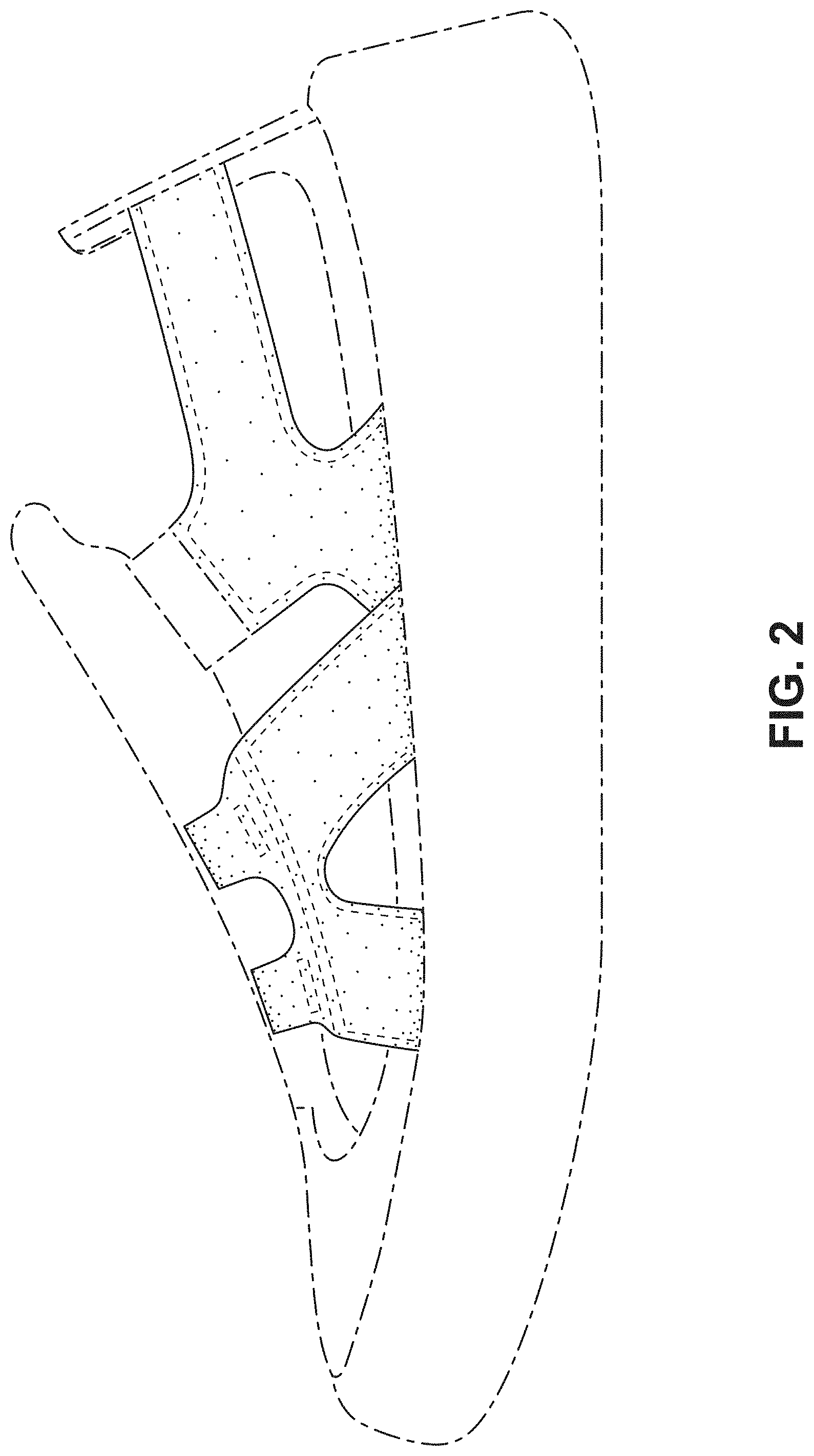 Patent USD1000811 Figure 2 – Shoe
