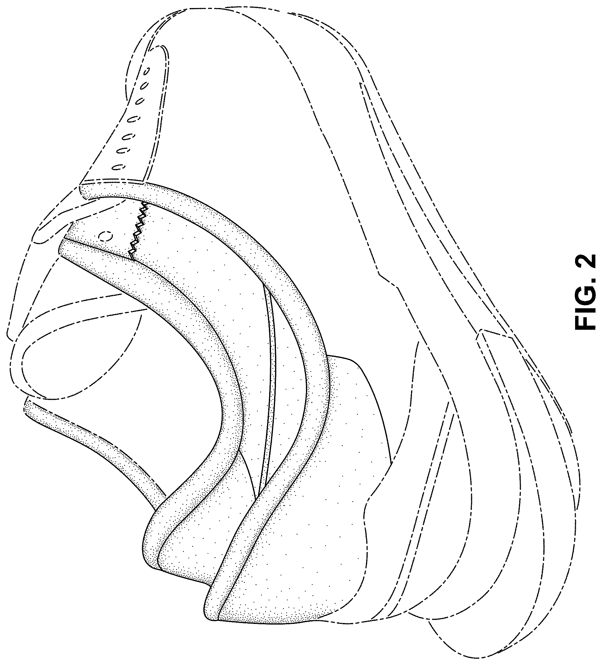 Patent USD1000816 Figure 2 – Shoe
