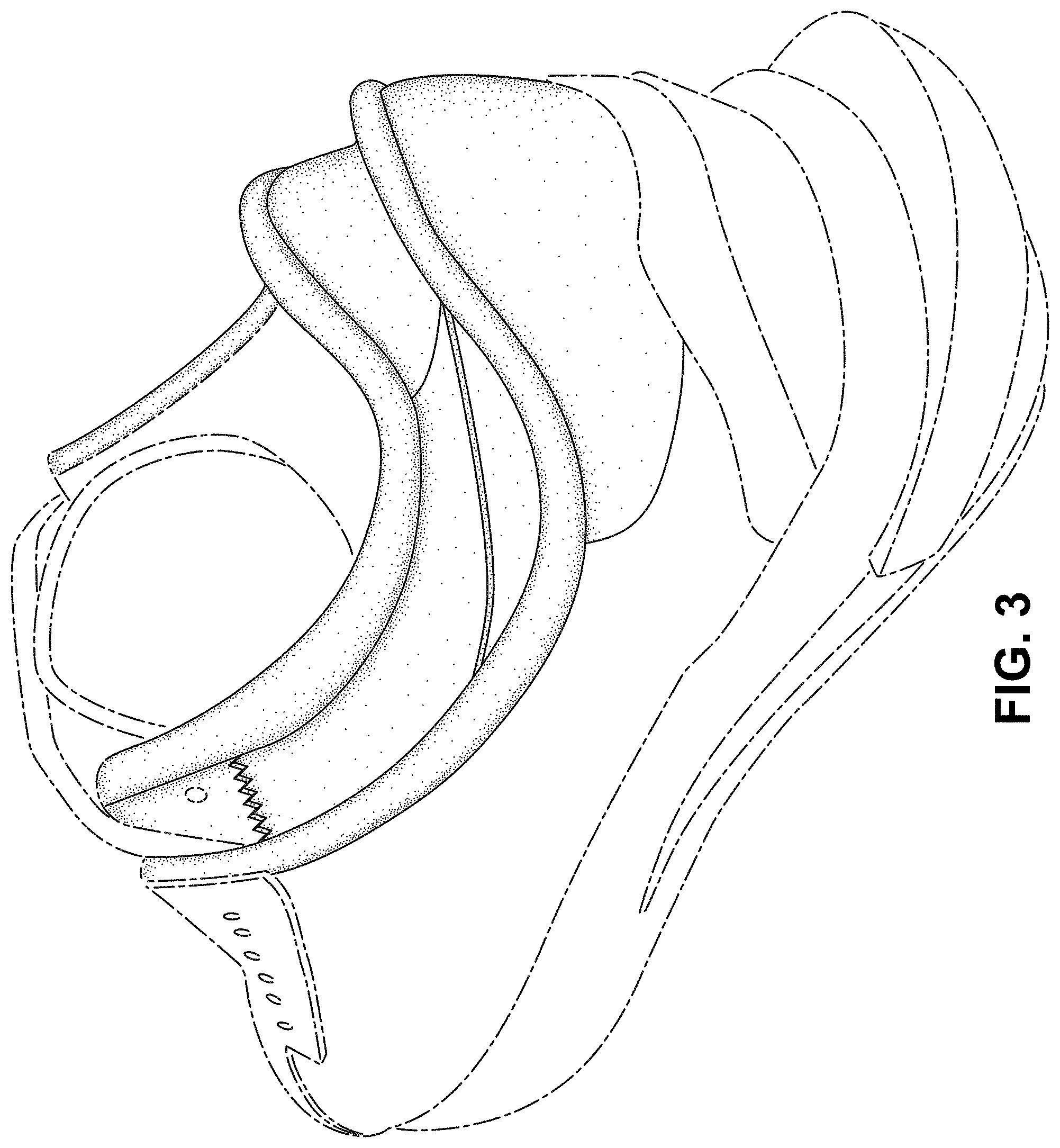 Patent USD1000816 Figure 3 – Shoe