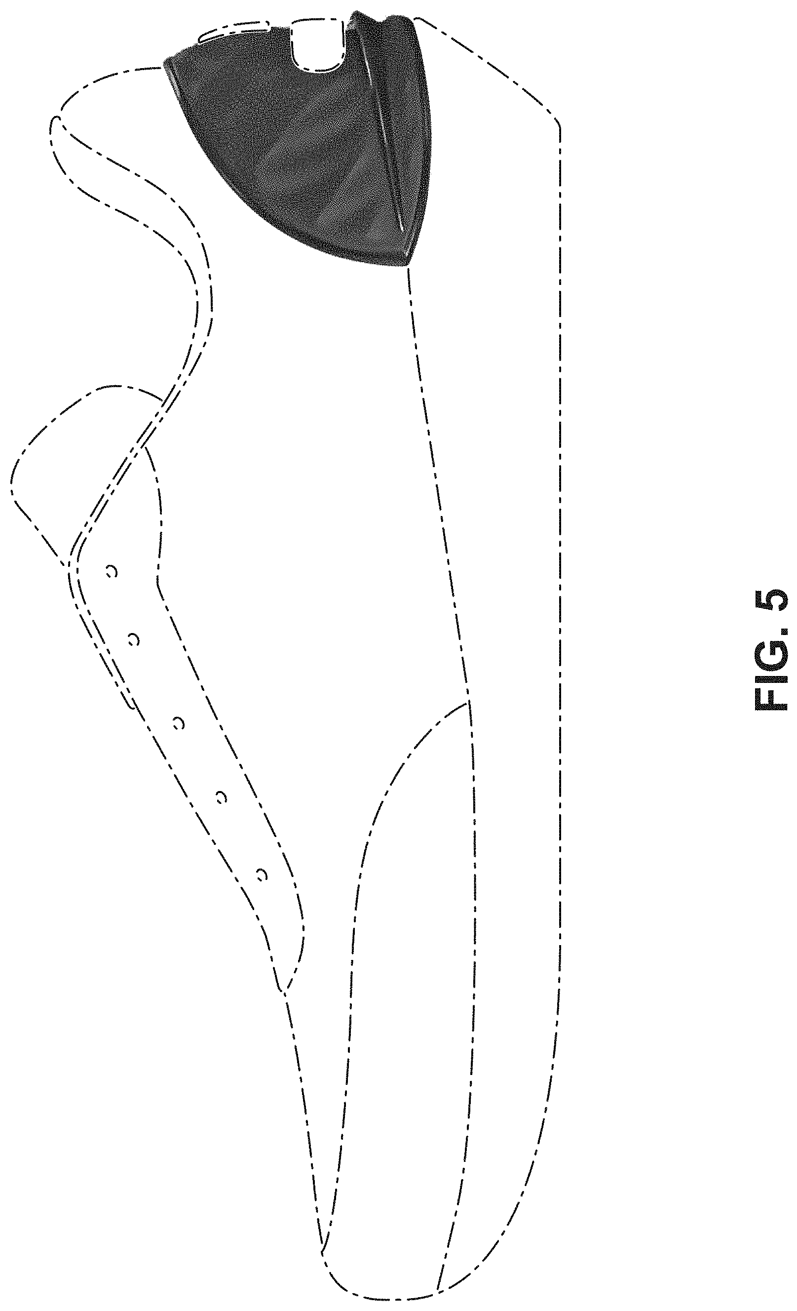Patent USD1000817 Figure 5 – Shoe