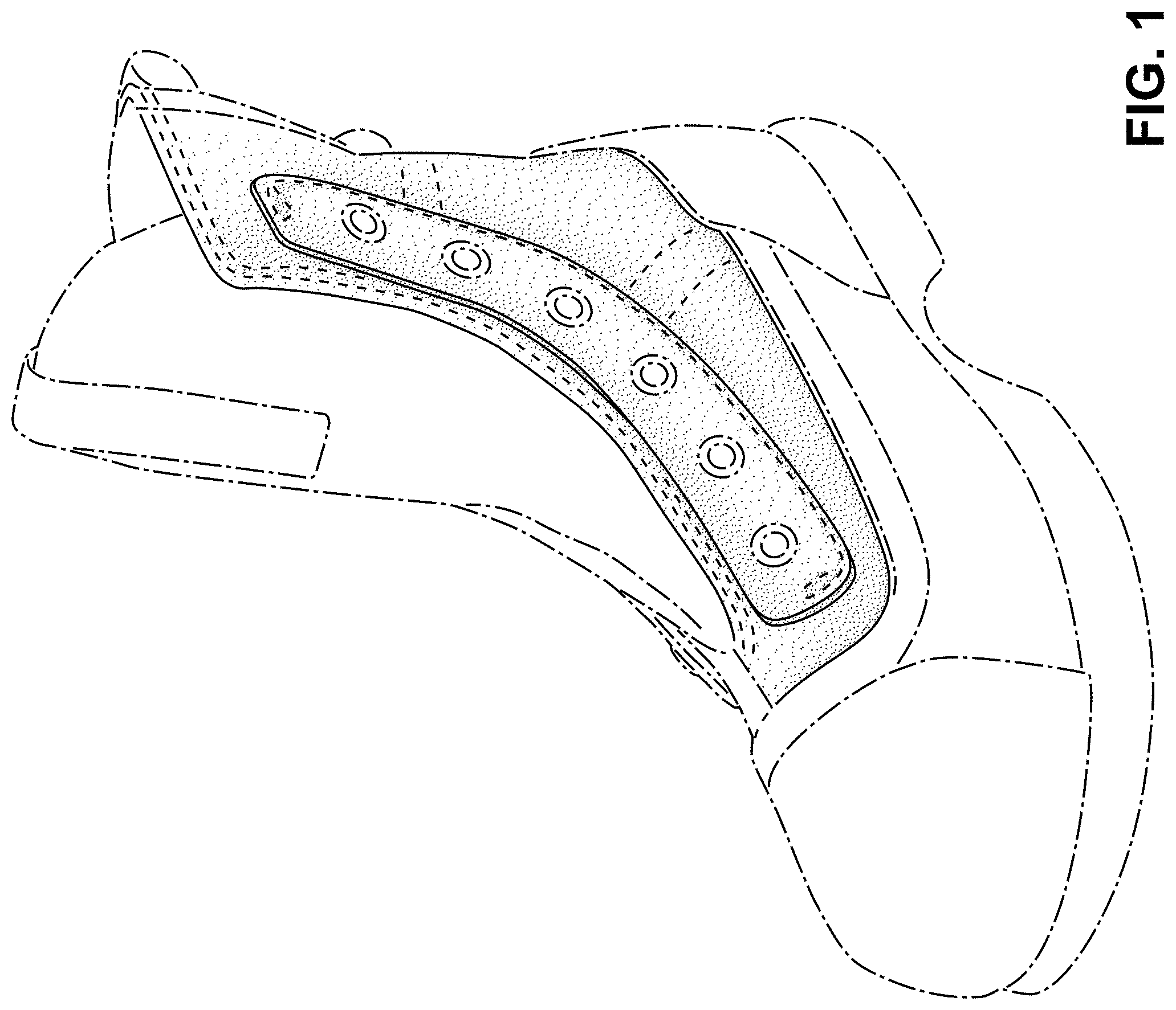 Patent USD1000819 — Shoe — Figure 1