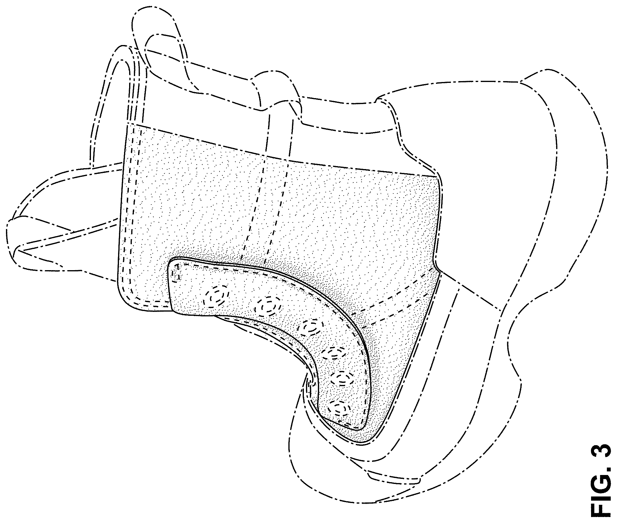 Patent USD1000819 Figure 3 – Shoe