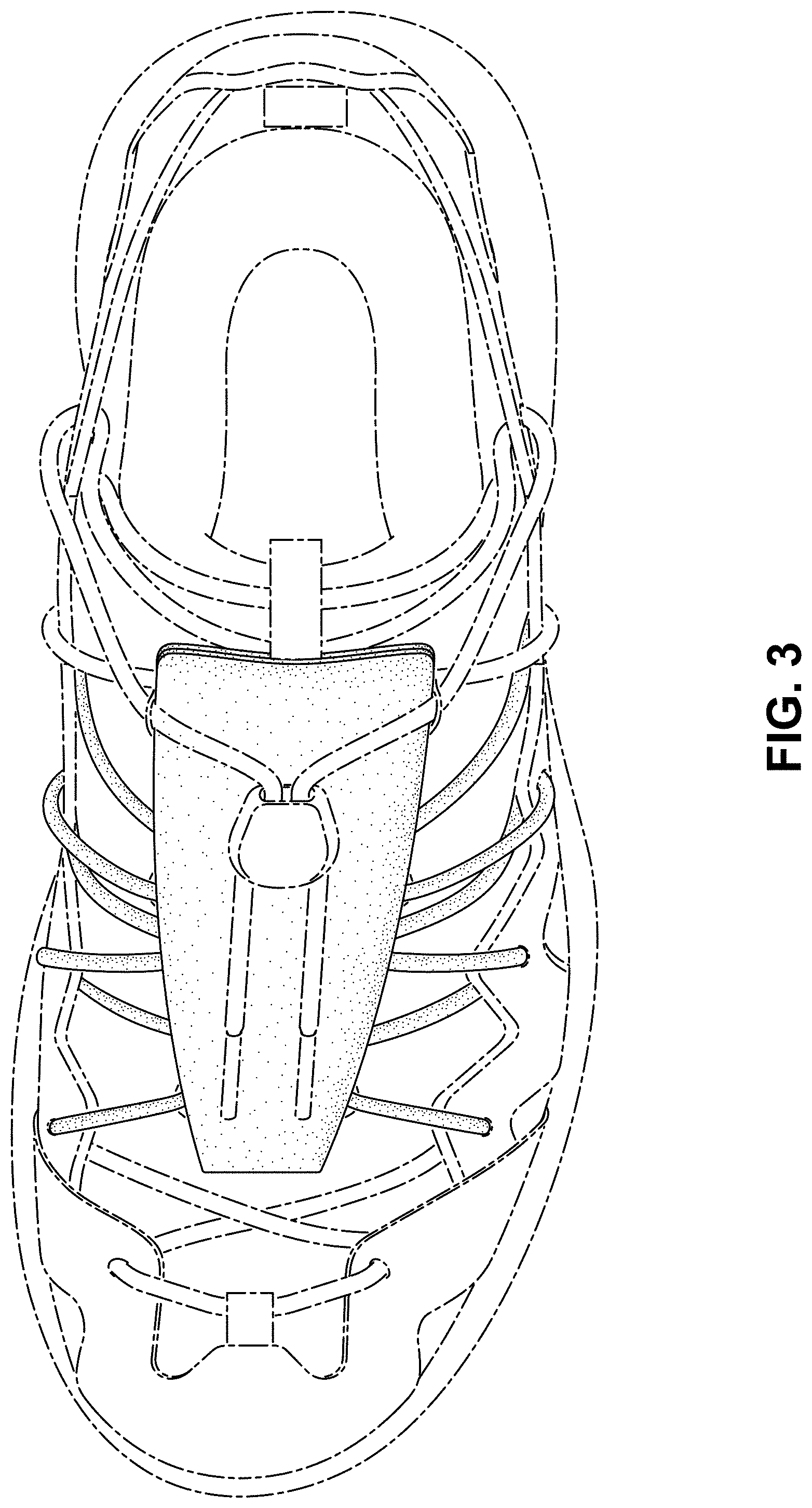 Patent USD1000824 Figure 3 – Shoe