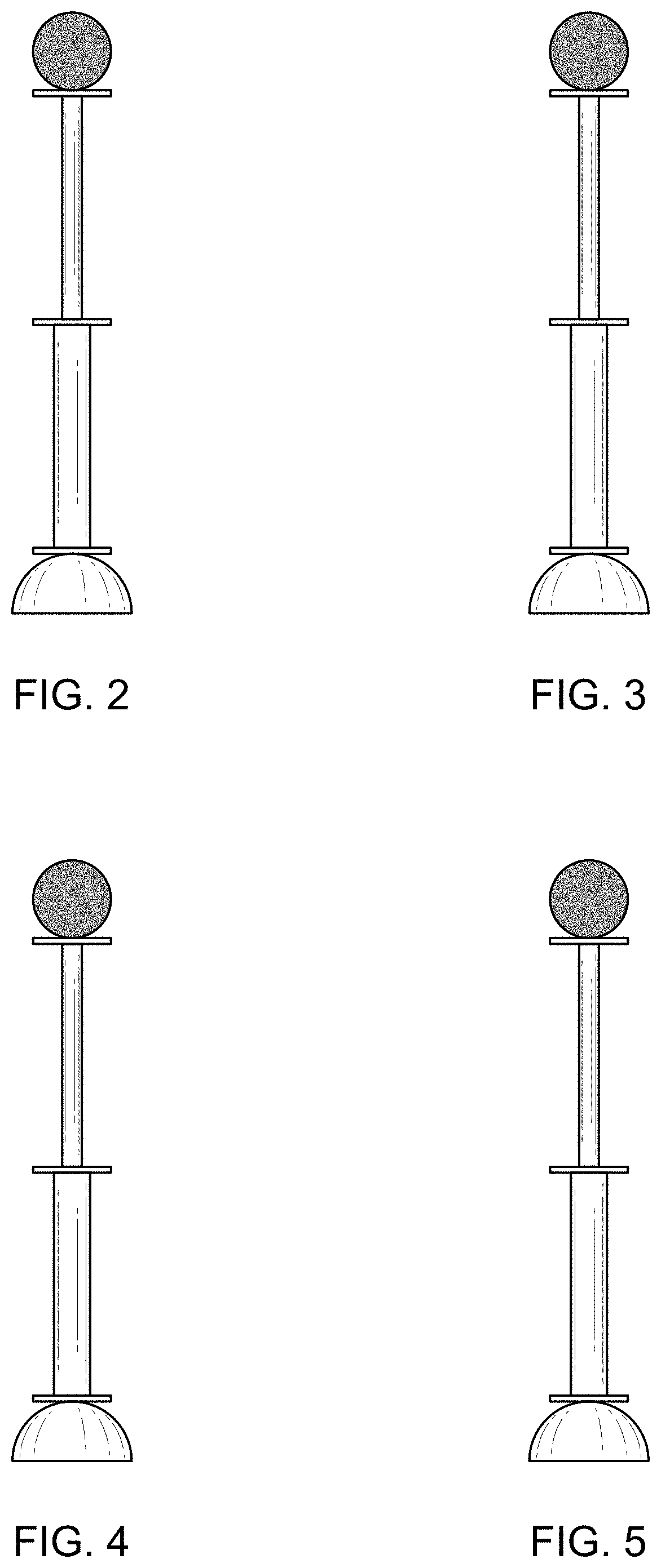 Patent USD1000825 Figure 2 – Spool and needle holder