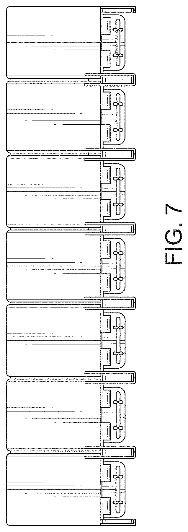 Patent USD1000826 Figure 7 – Single row seven day pillbox