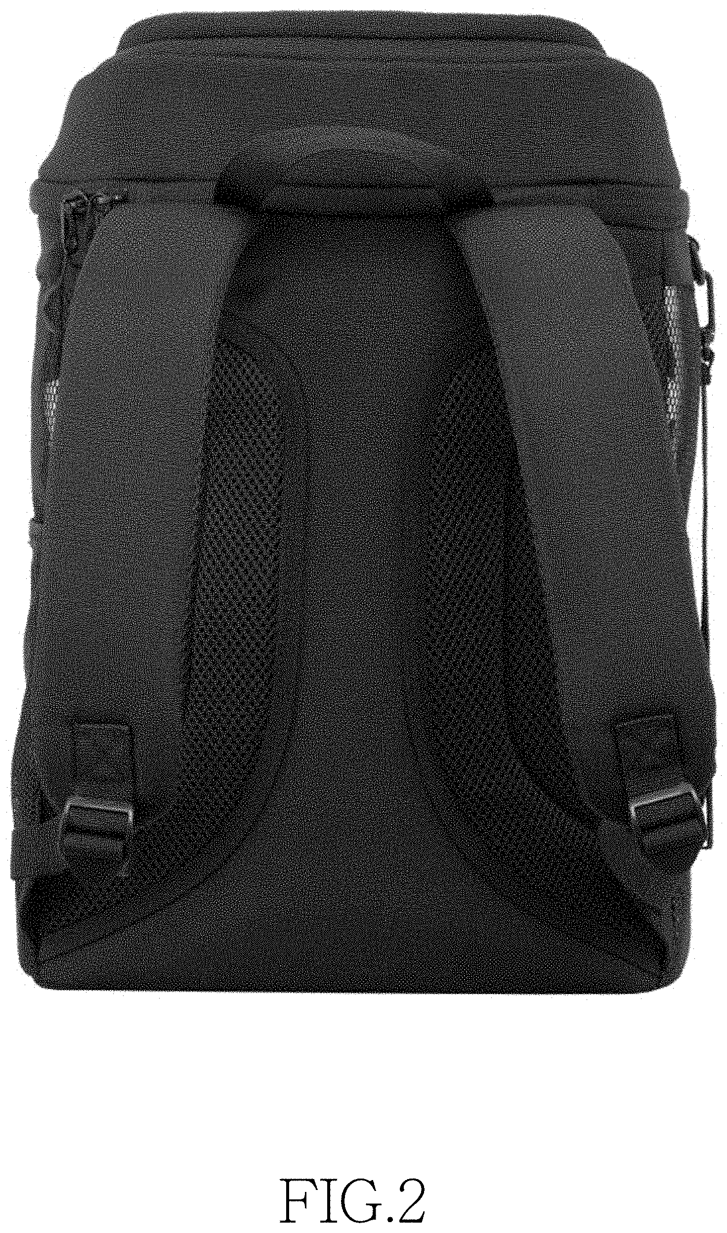 Patent USD1000827 Figure 2 – Cooler backpack