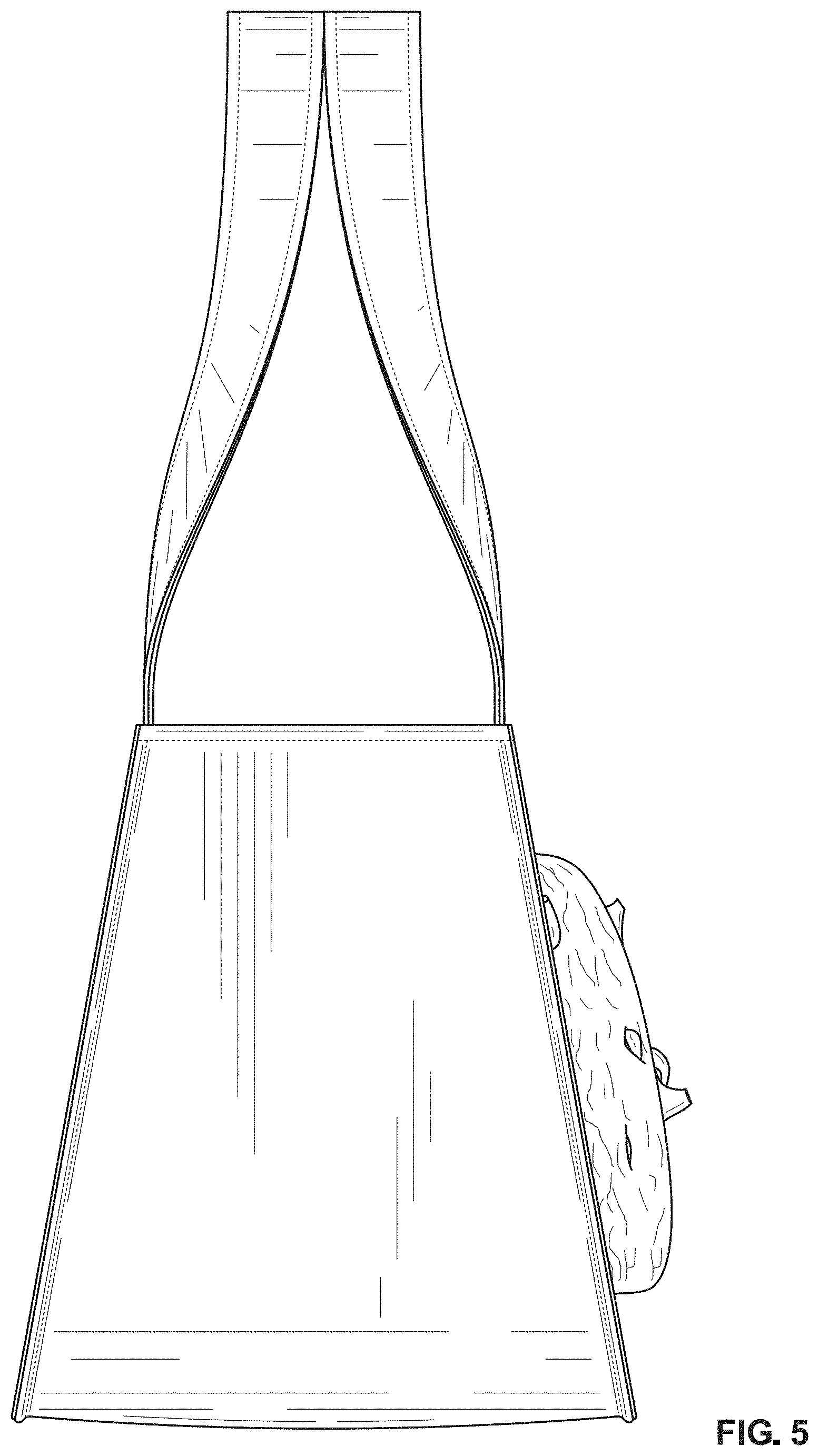 Patent USD1000828 Figure 5 – Handbag