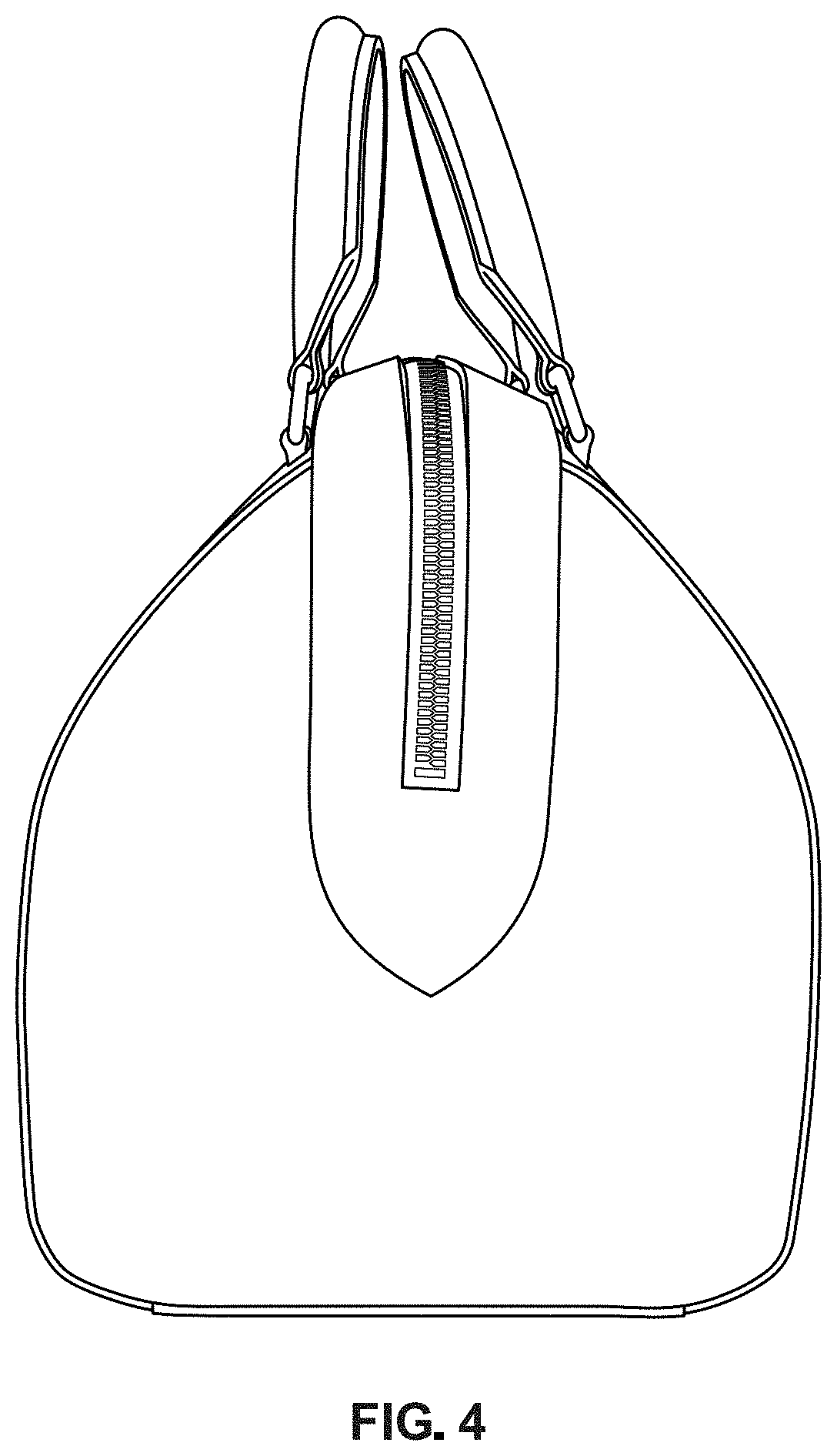 Patent USD1000829 Figure 4 – Handbag