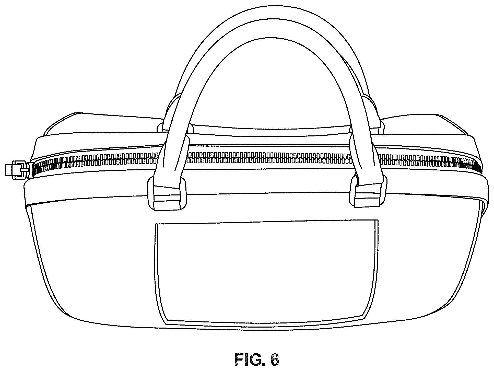 Patent USD1000829 Figure 6 – Handbag