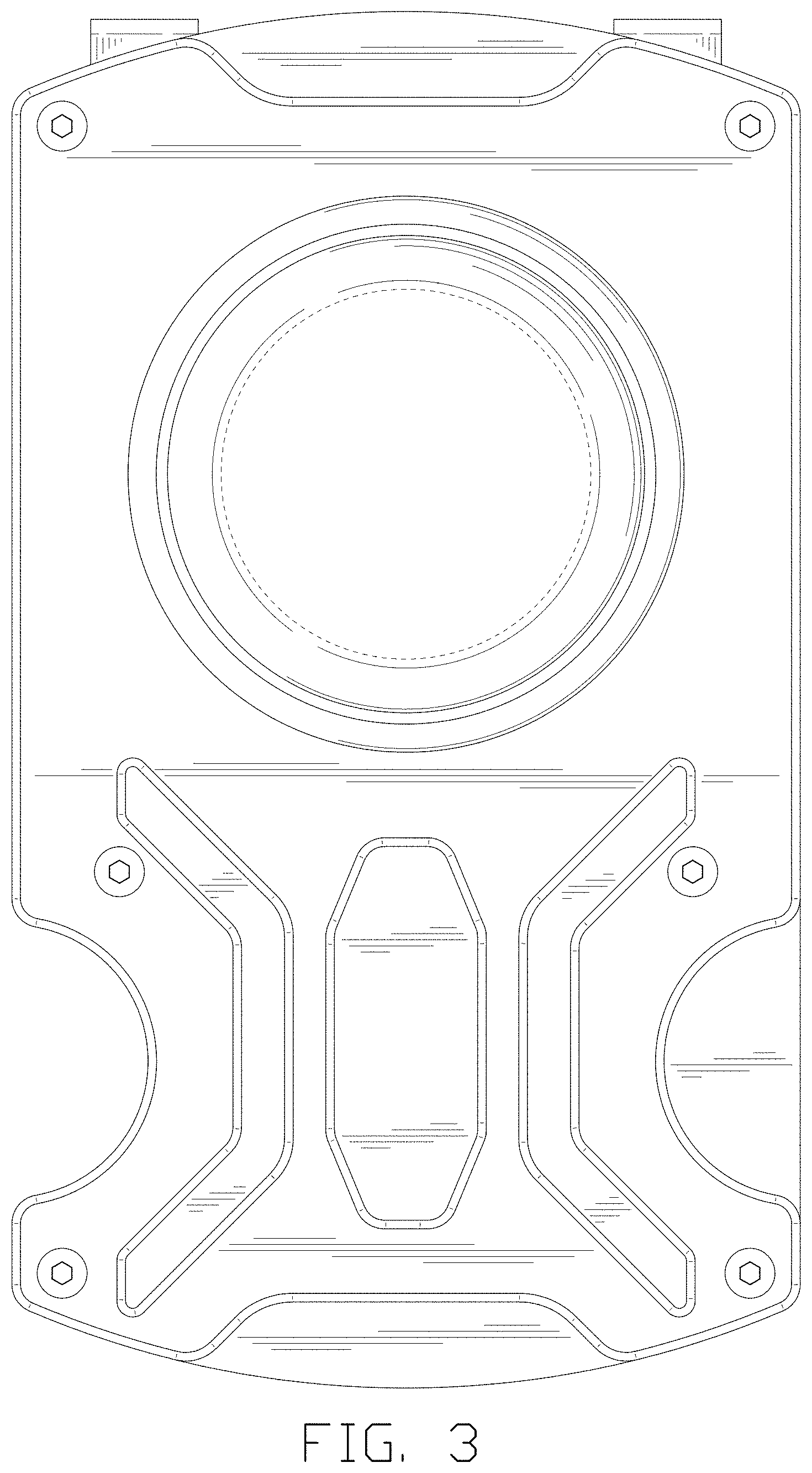 Patent USD1000830 Figure 3 – Metal wallet
