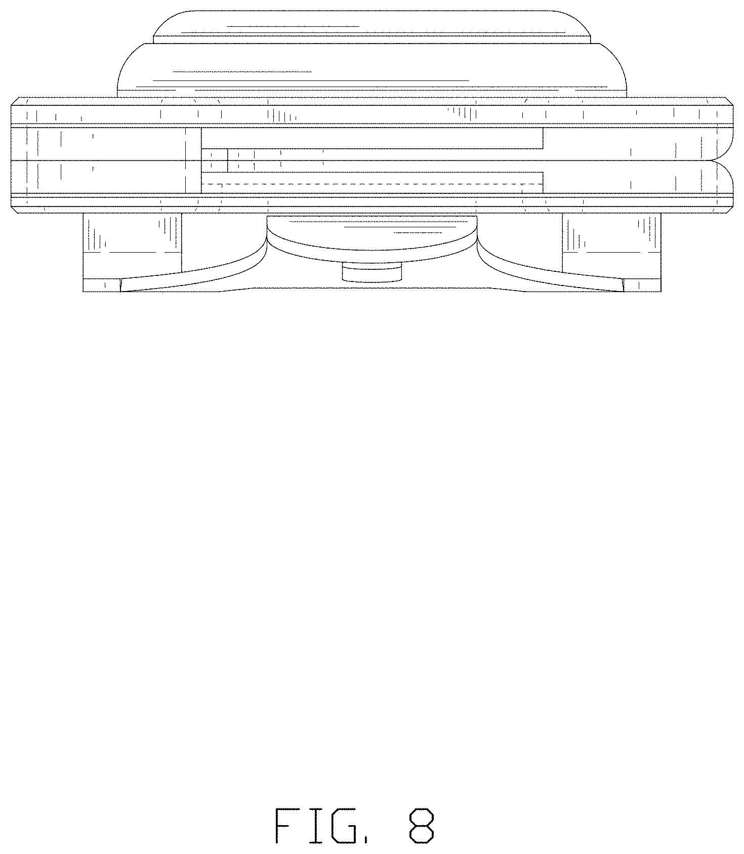 Patent USD1000830 Figure 8 – Metal wallet