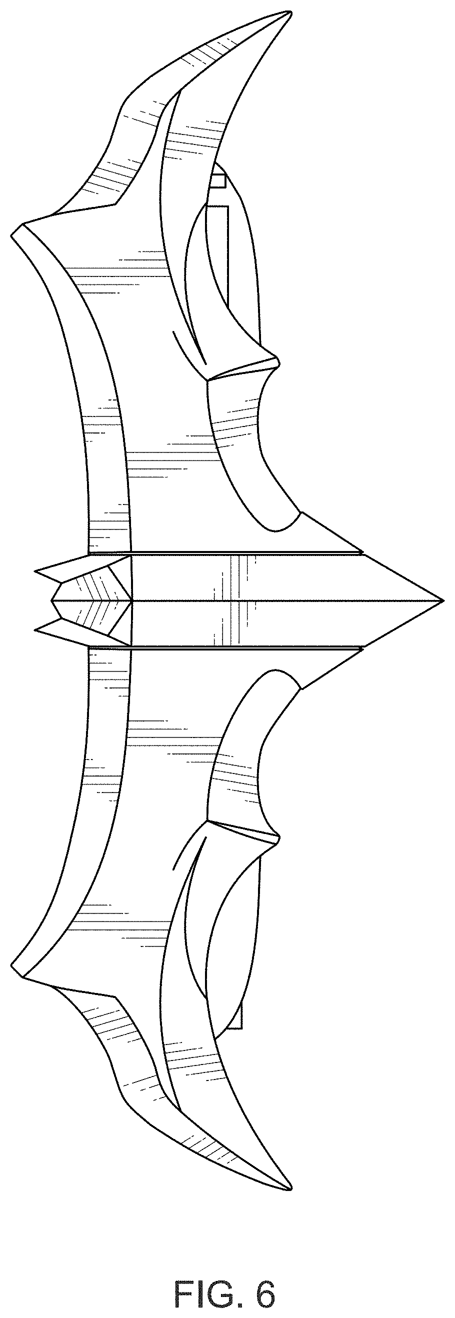 Patent USD1000831 Figure 6 – Eyeglass holder