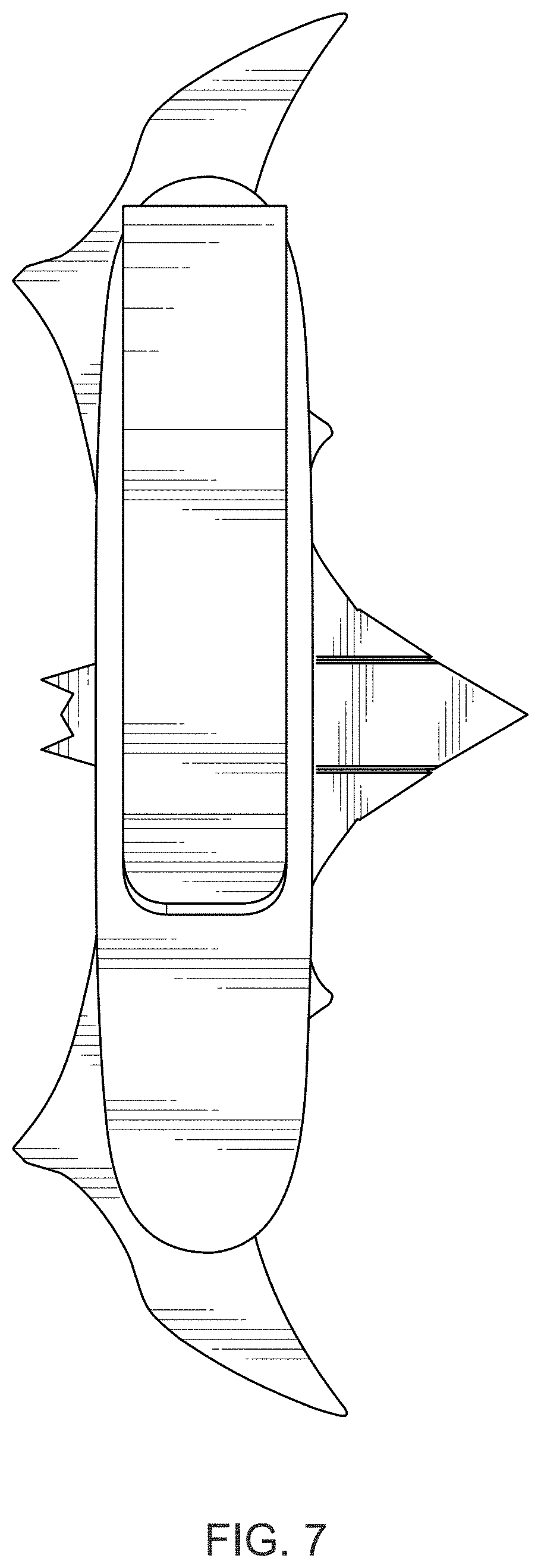 Patent USD1000831 Figure 7 – Eyeglass holder