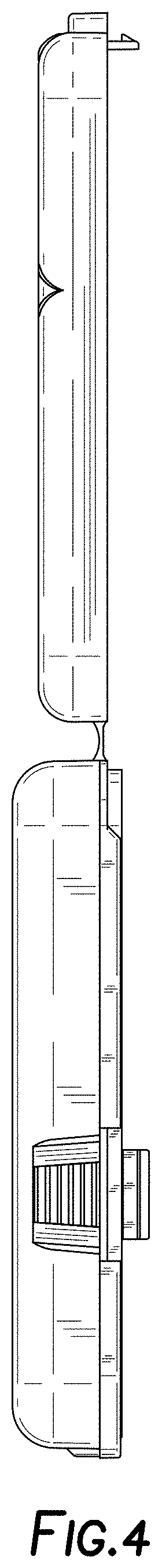 Patent USD1000832 Figure 3 – Child-resistant storage case