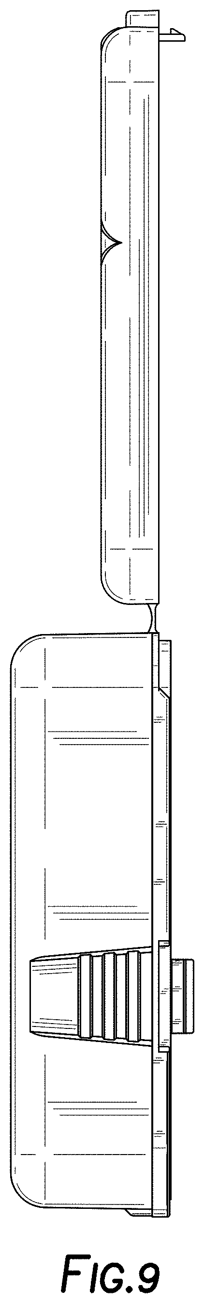 Patent USD1000832 Figure 7 – Child-resistant storage case
