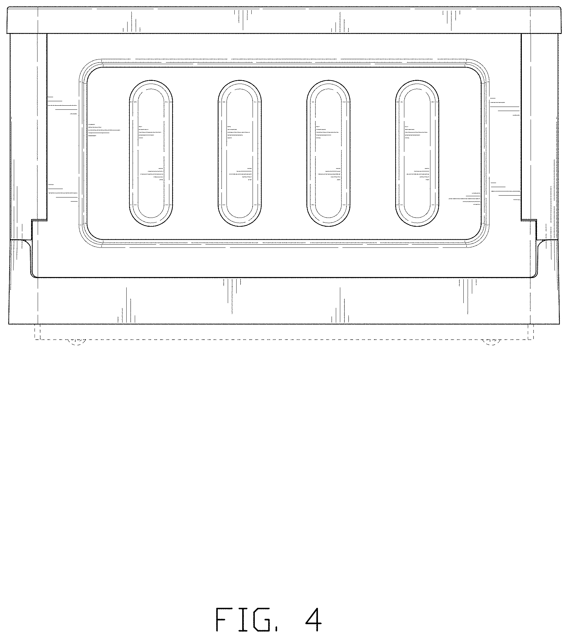 Patent USD1000833 Figure 4 – Storage box