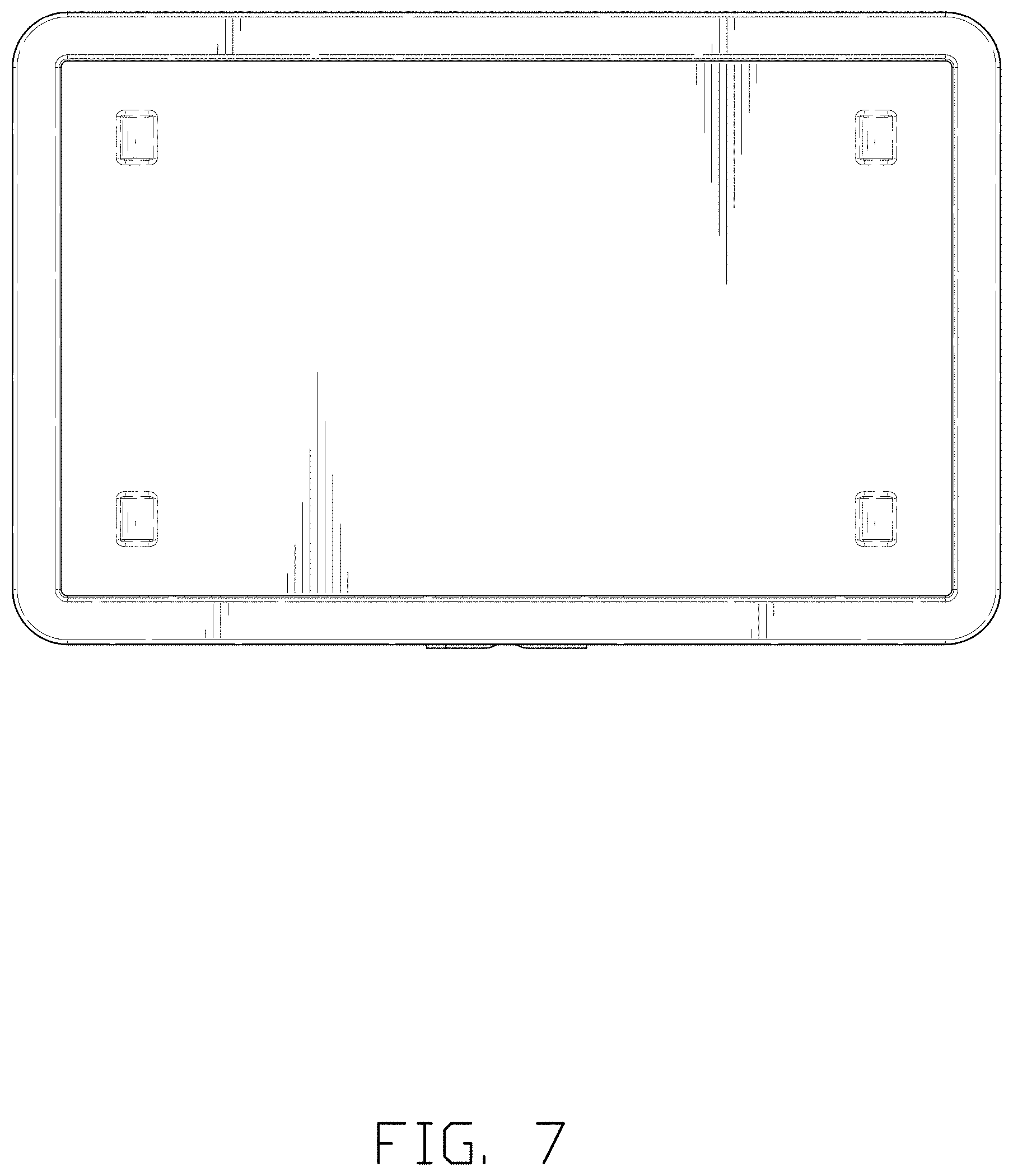 Patent USD1000833 Figure 7 – Storage box