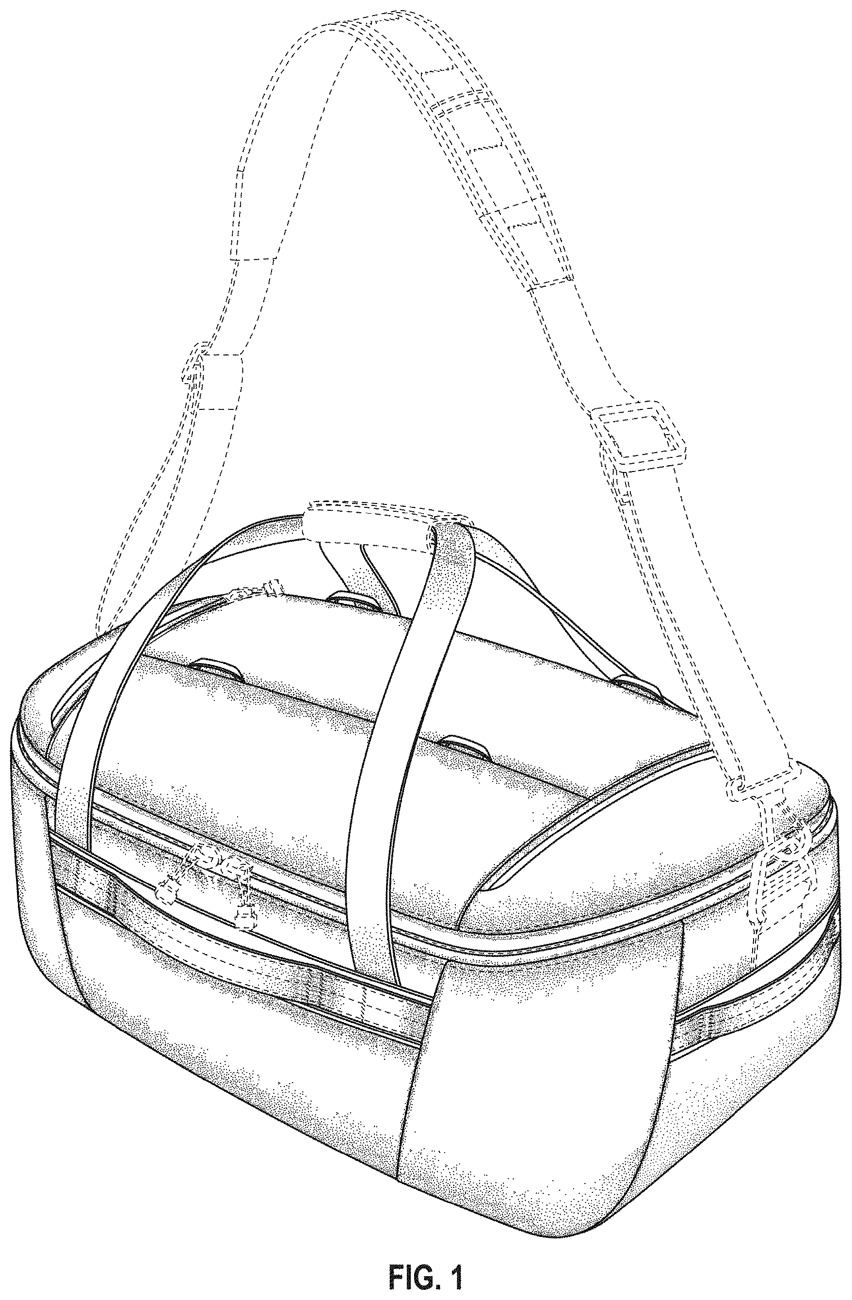 Patent USD1000834 — Duffel bag — Figure 1