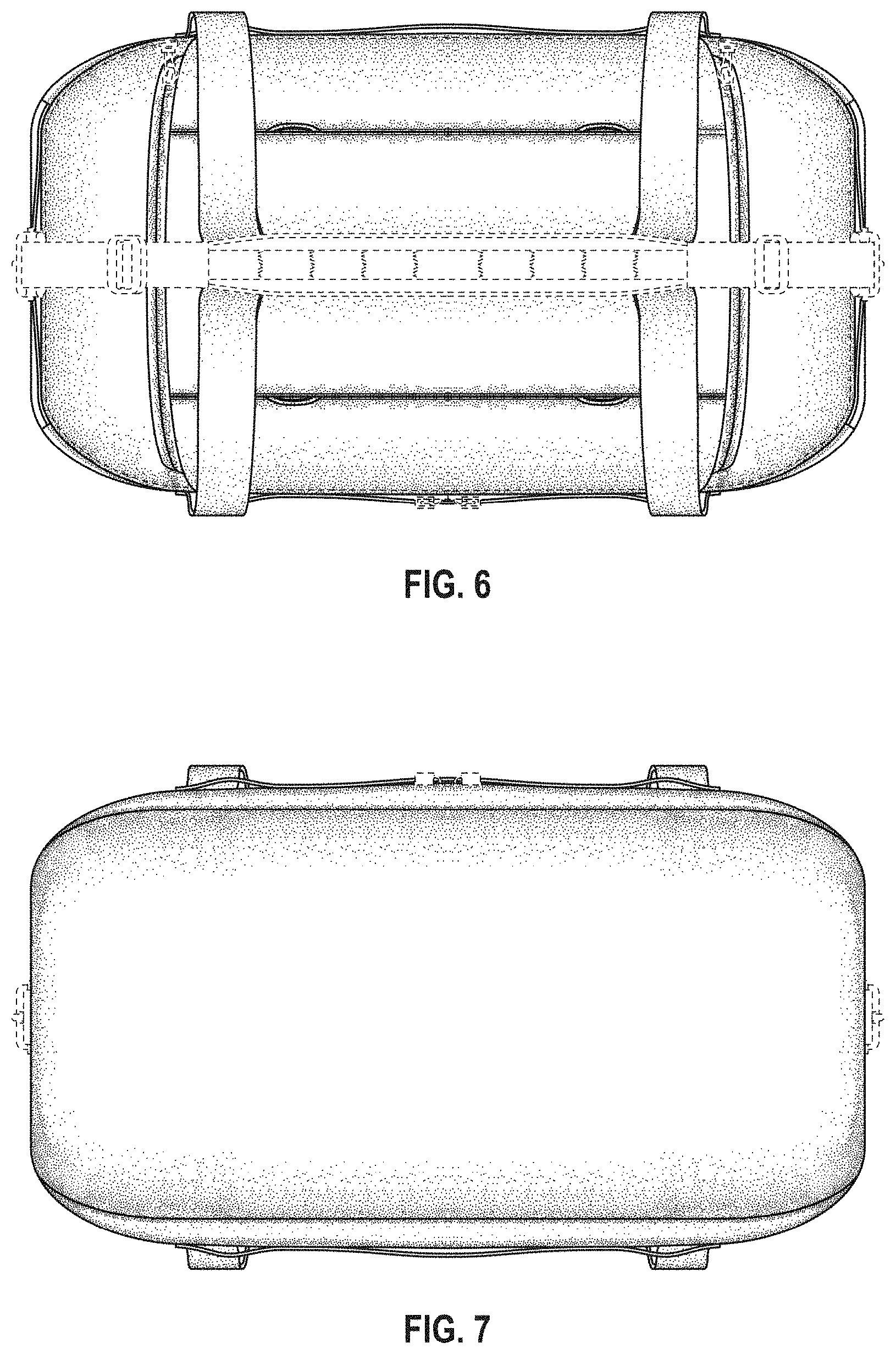 Patent USD1000834 Figure 6 – Duffel bag