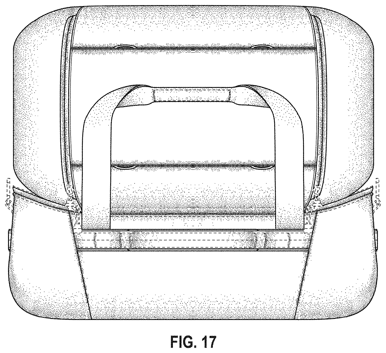 Patent USD1000834 Figure 14 – Duffel bag