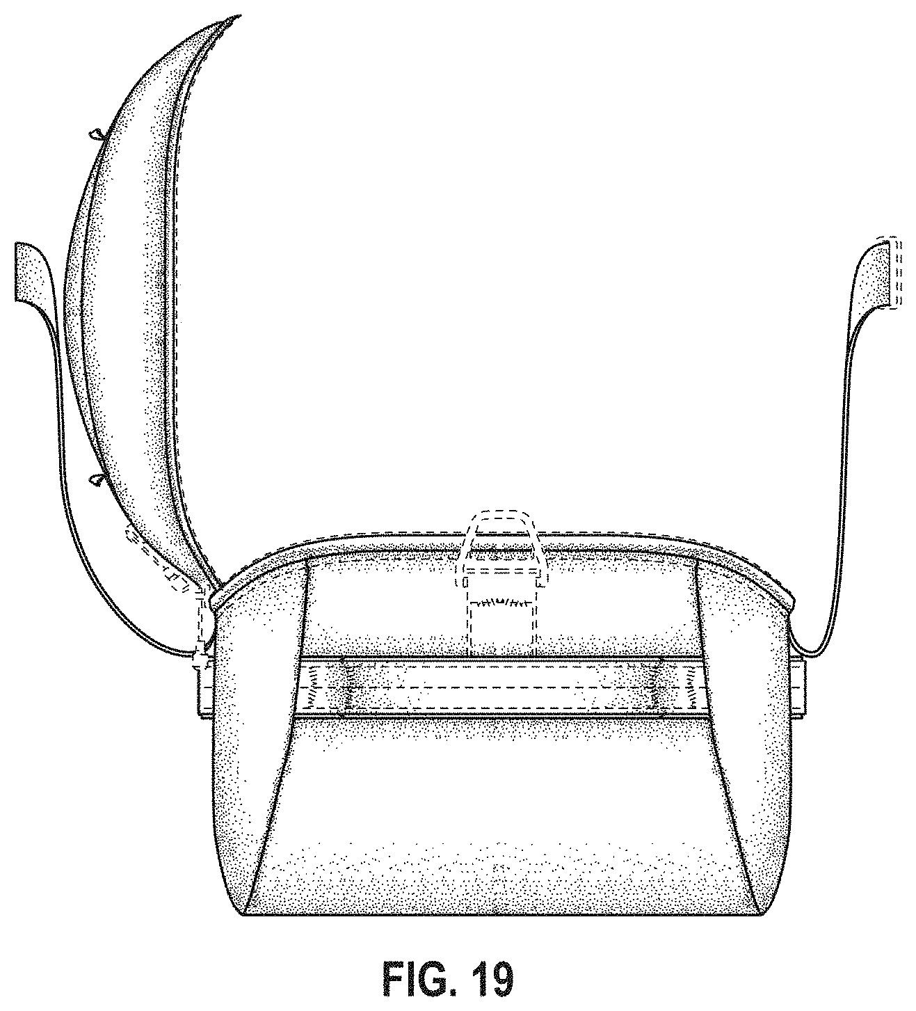 Patent USD1000834 Figure 16 – Duffel bag