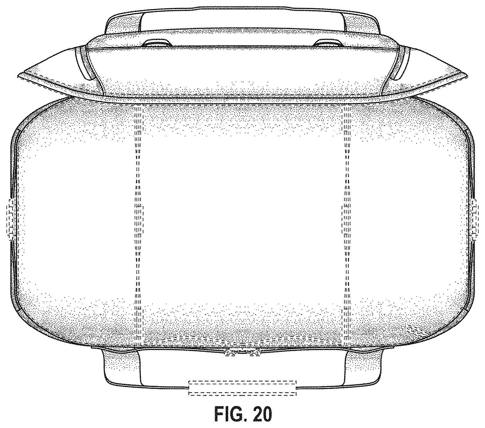 Patent USD1000834 Figure 17 – Duffel bag