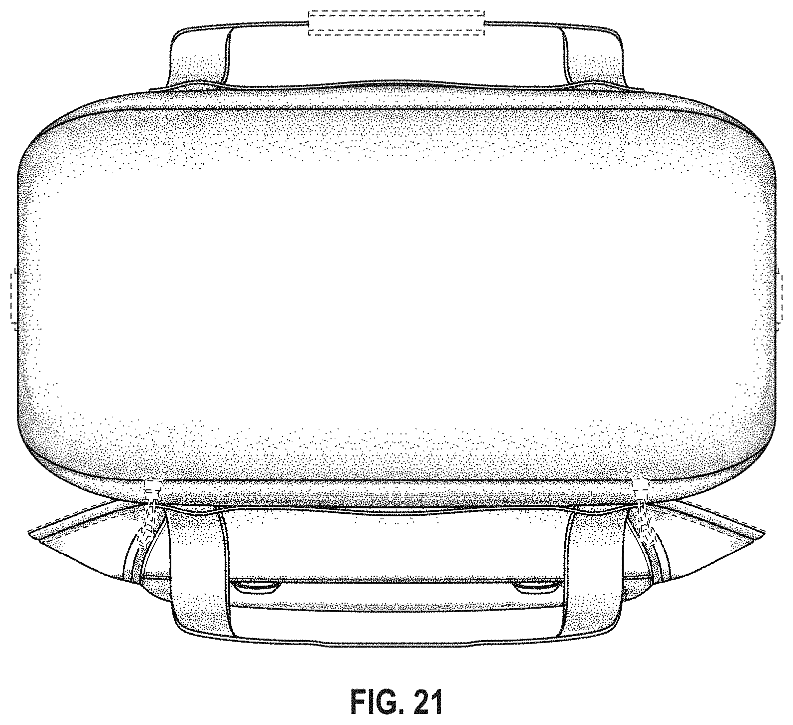 Patent USD1000834 Figure 18 – Duffel bag