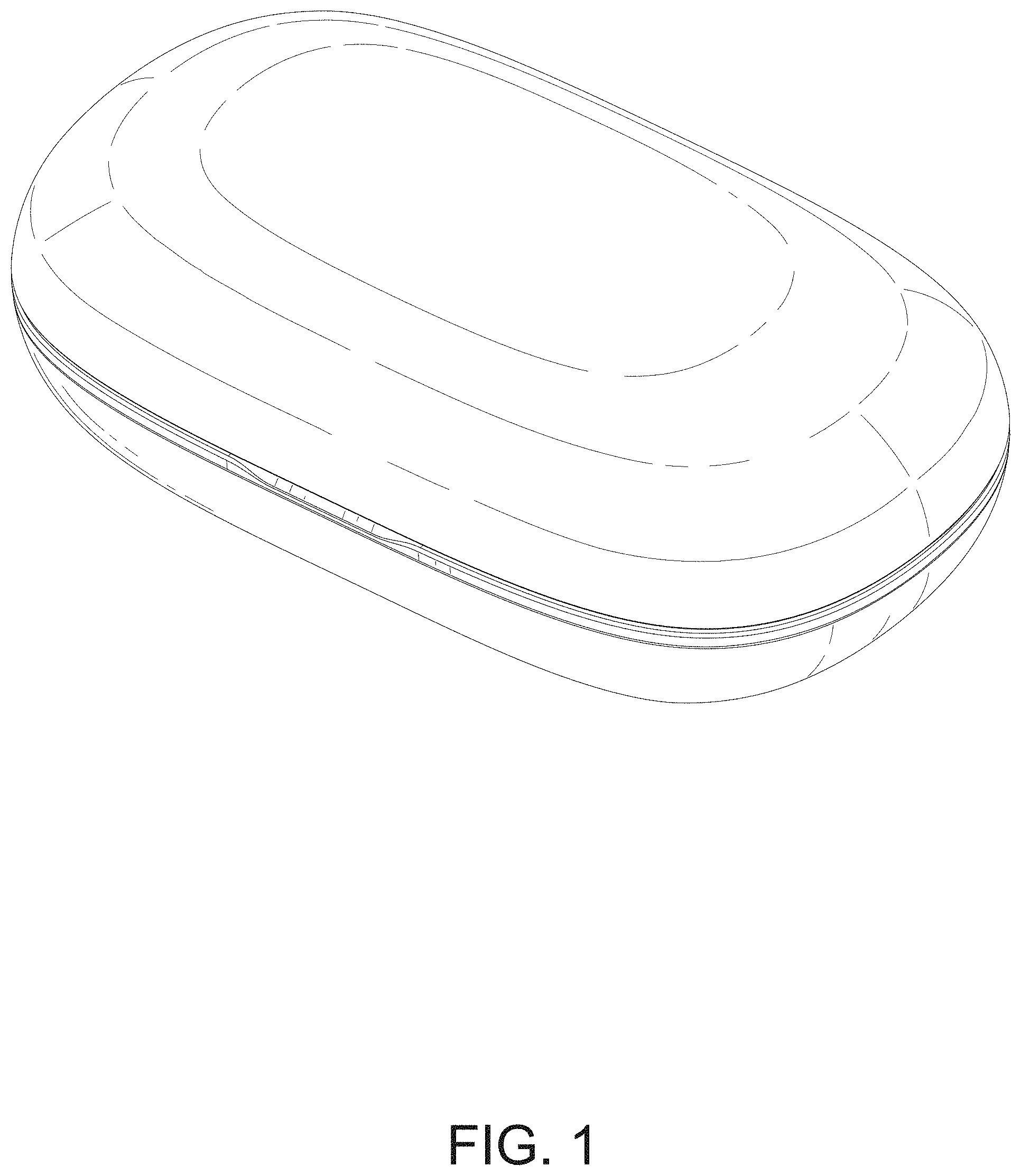 Patent USD1000835 Figure 1 – Earphone box