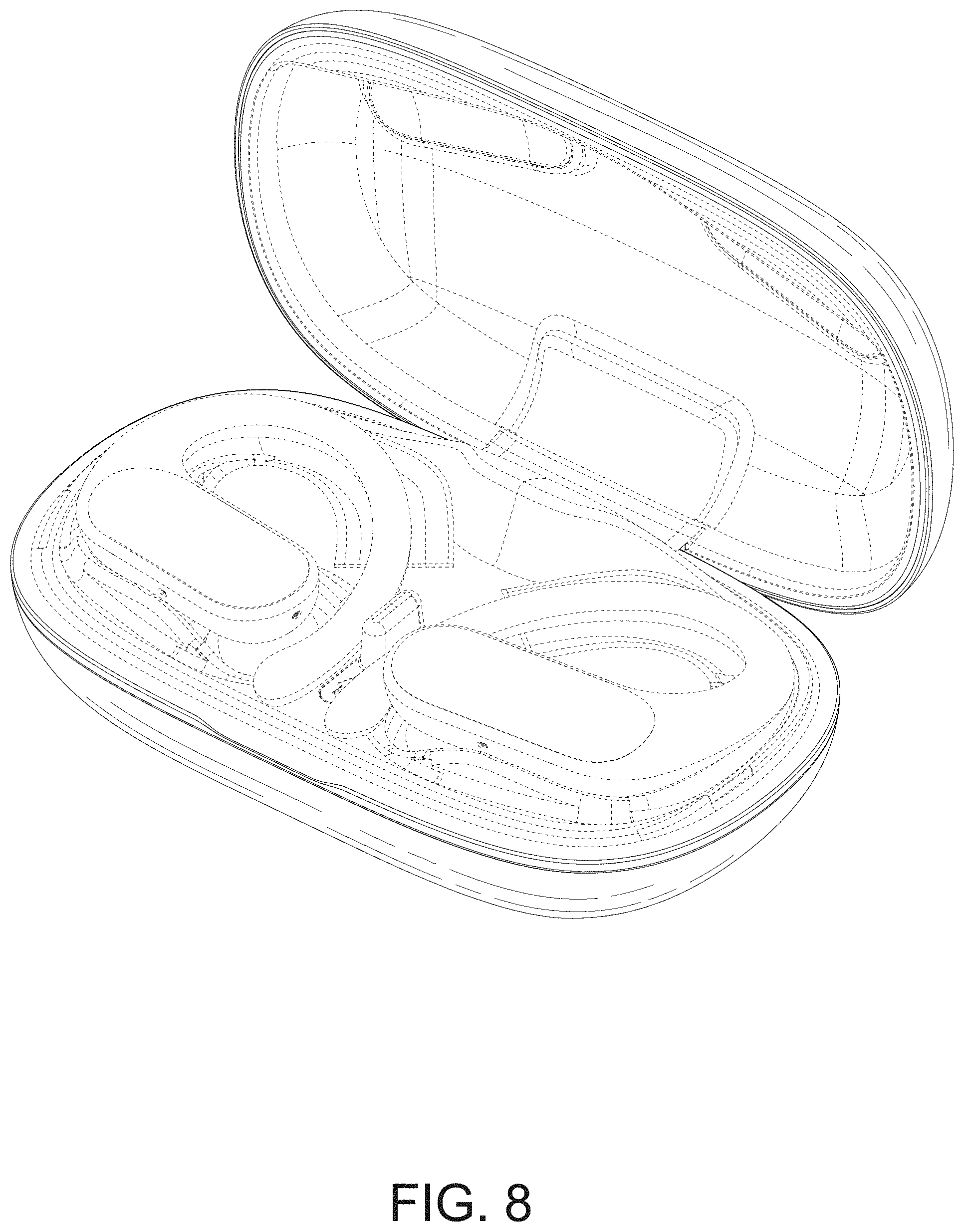 Patent USD1000835 Figure 8 – Earphone box