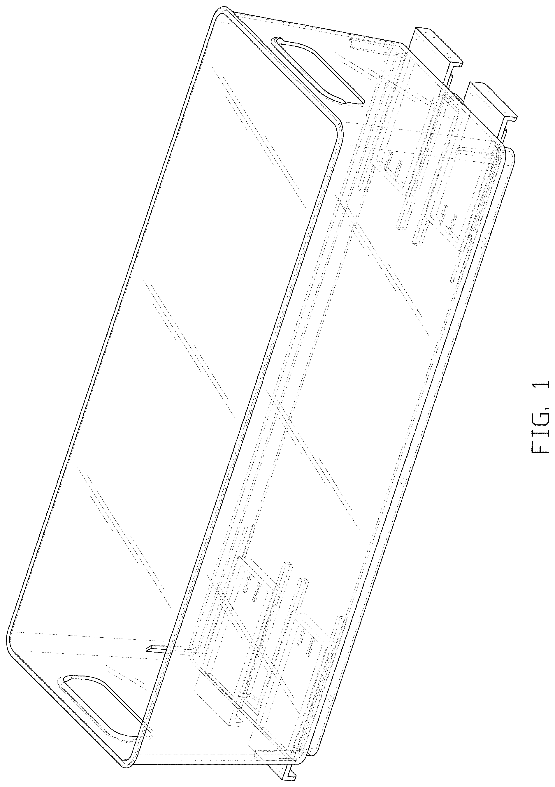 Patent USD1000836 — Stackable bin — Figure 1