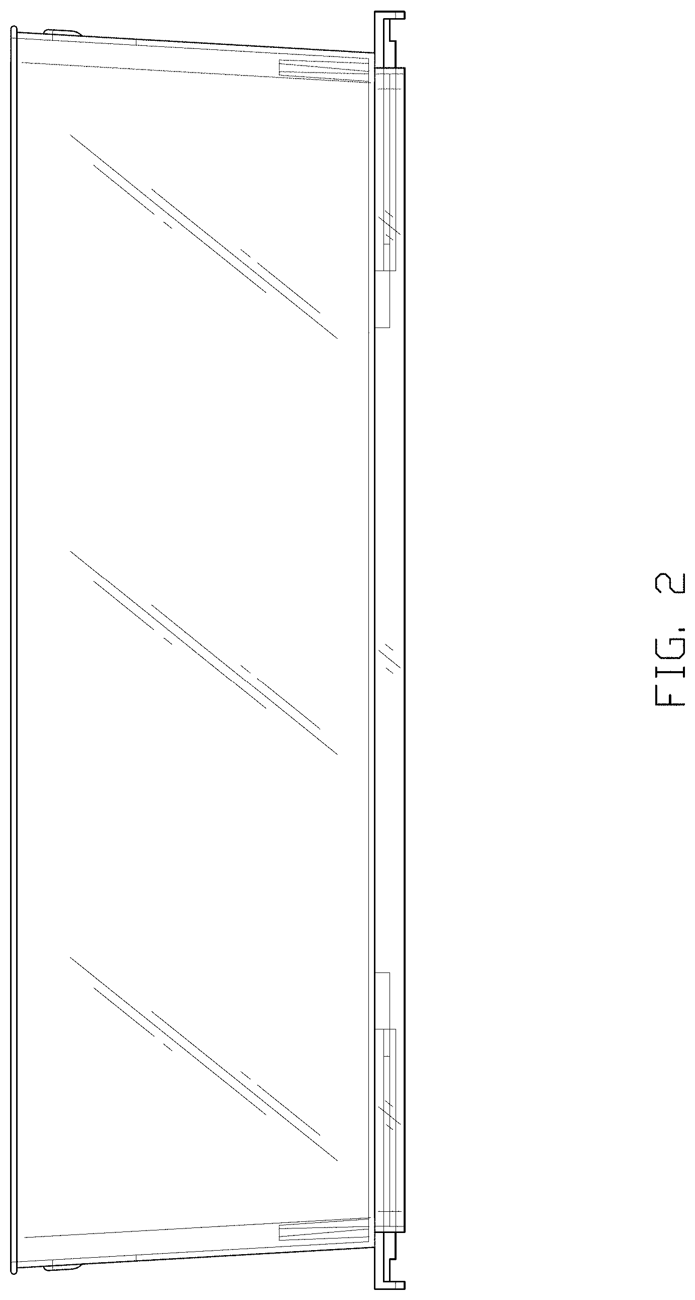 Patent USD1000836 Figure 2 – Stackable bin