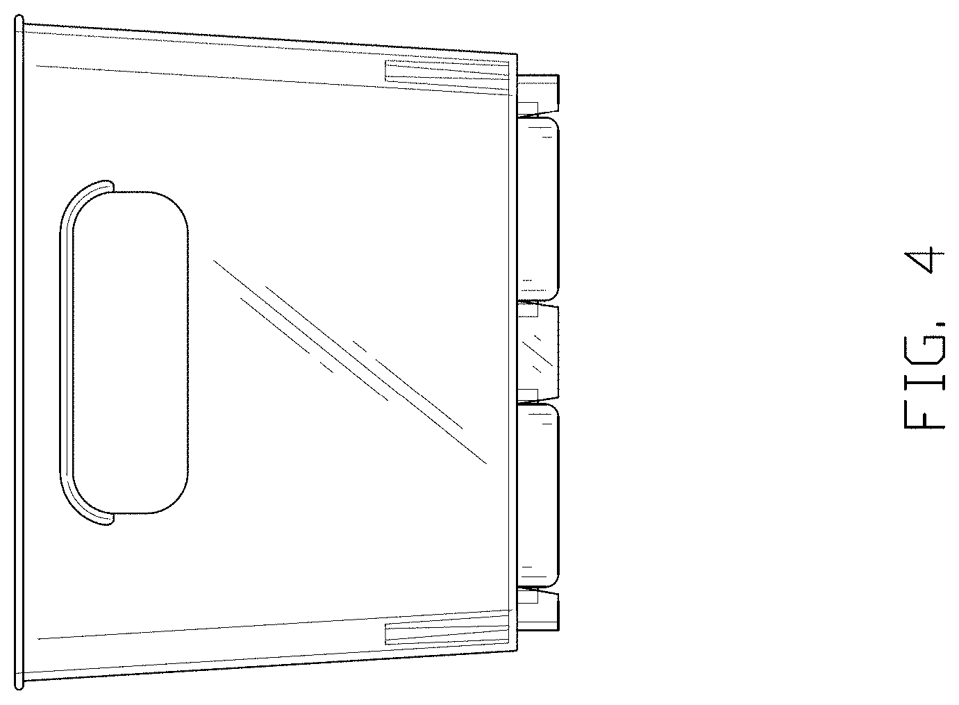 Patent USD1000836 Figure 4 – Stackable bin