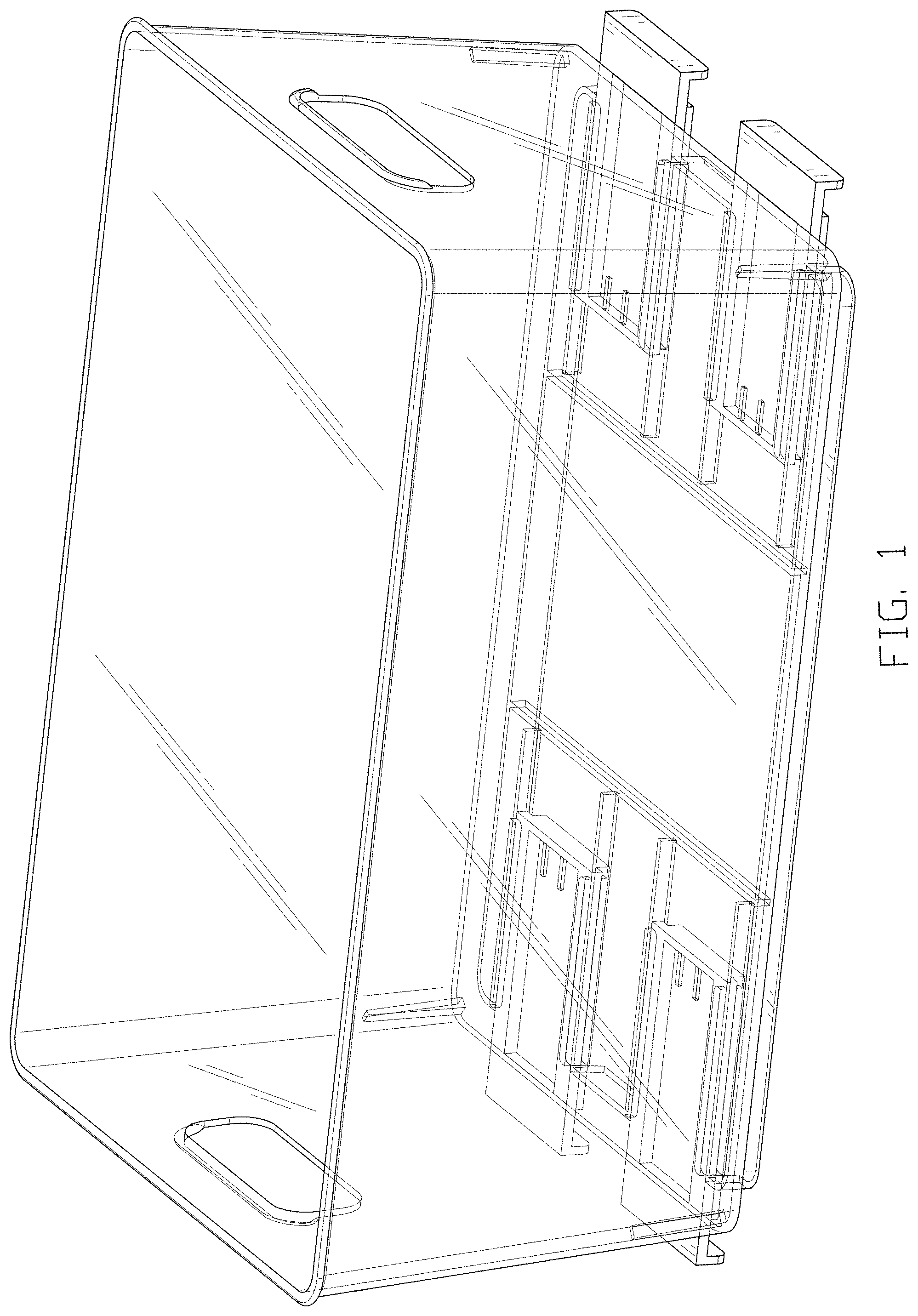 Patent USD1000837 — Stackable bin — Figure 1