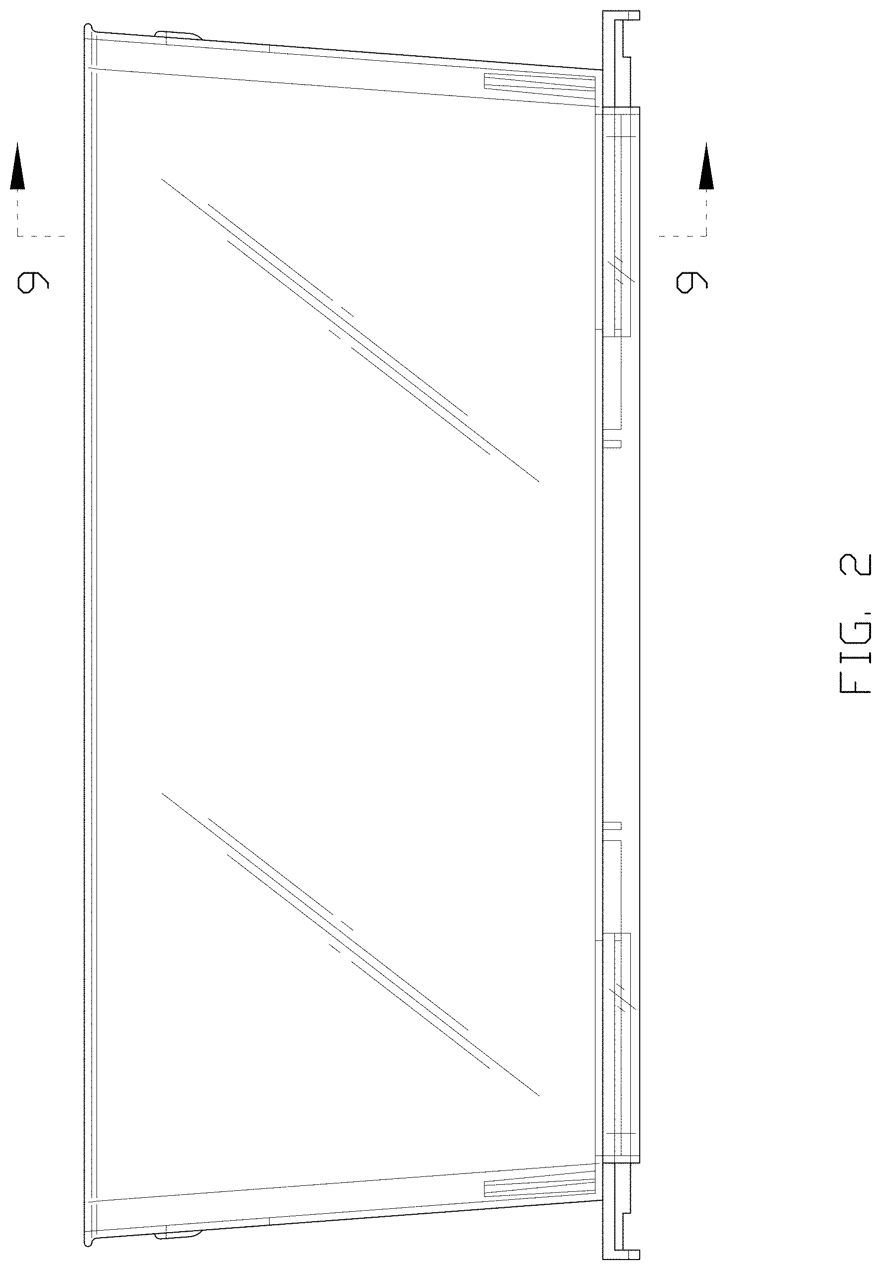 Patent USD1000837 Figure 2 – Stackable bin
