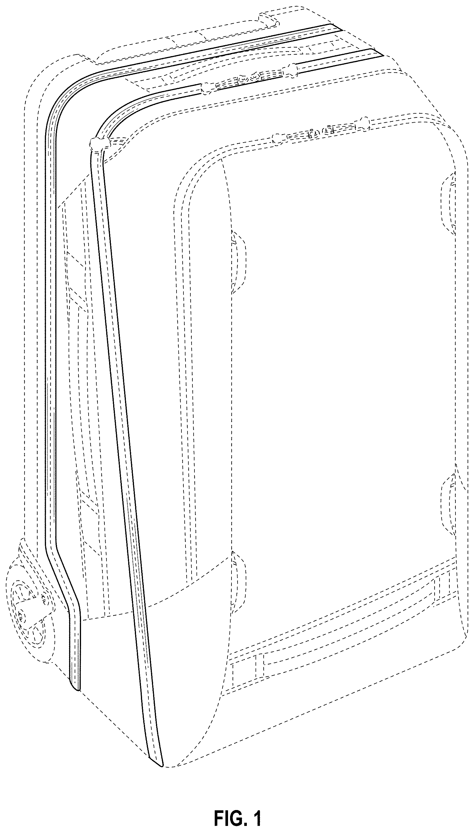Patent USD1000838 — Suitcase — Figure 1