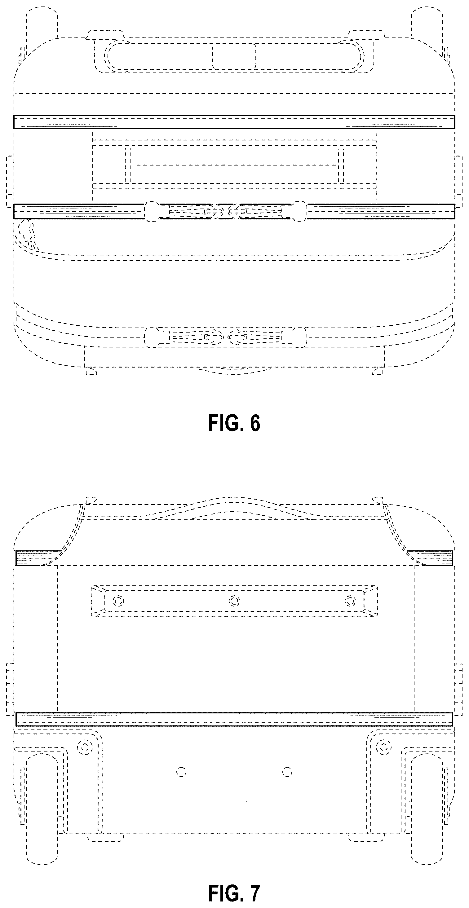 Patent USD1000838 Figure 6 – Suitcase