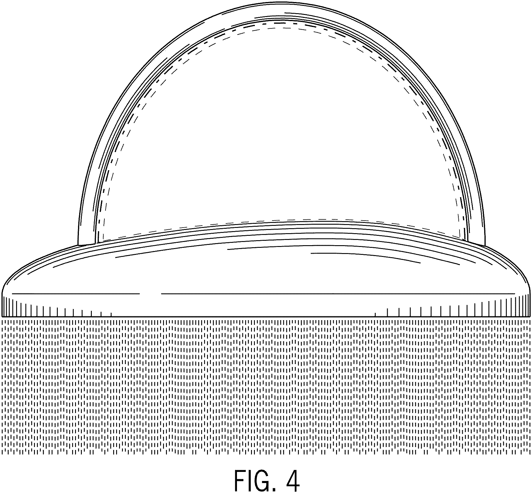 Patent USD1000840 Figure 3 – Brush