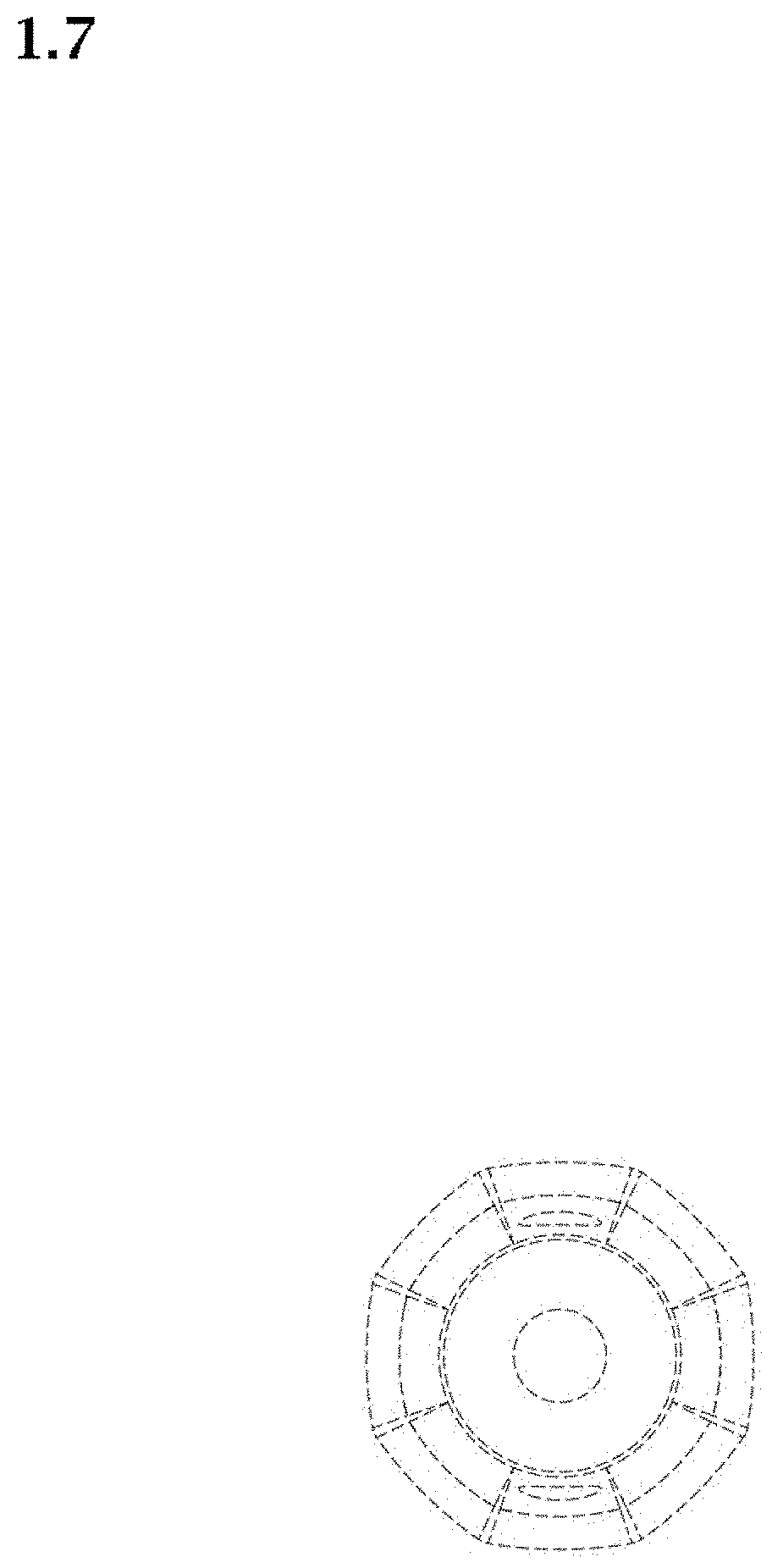 Patent USD1000841 Figure 7 – Handle for cleaning brushes