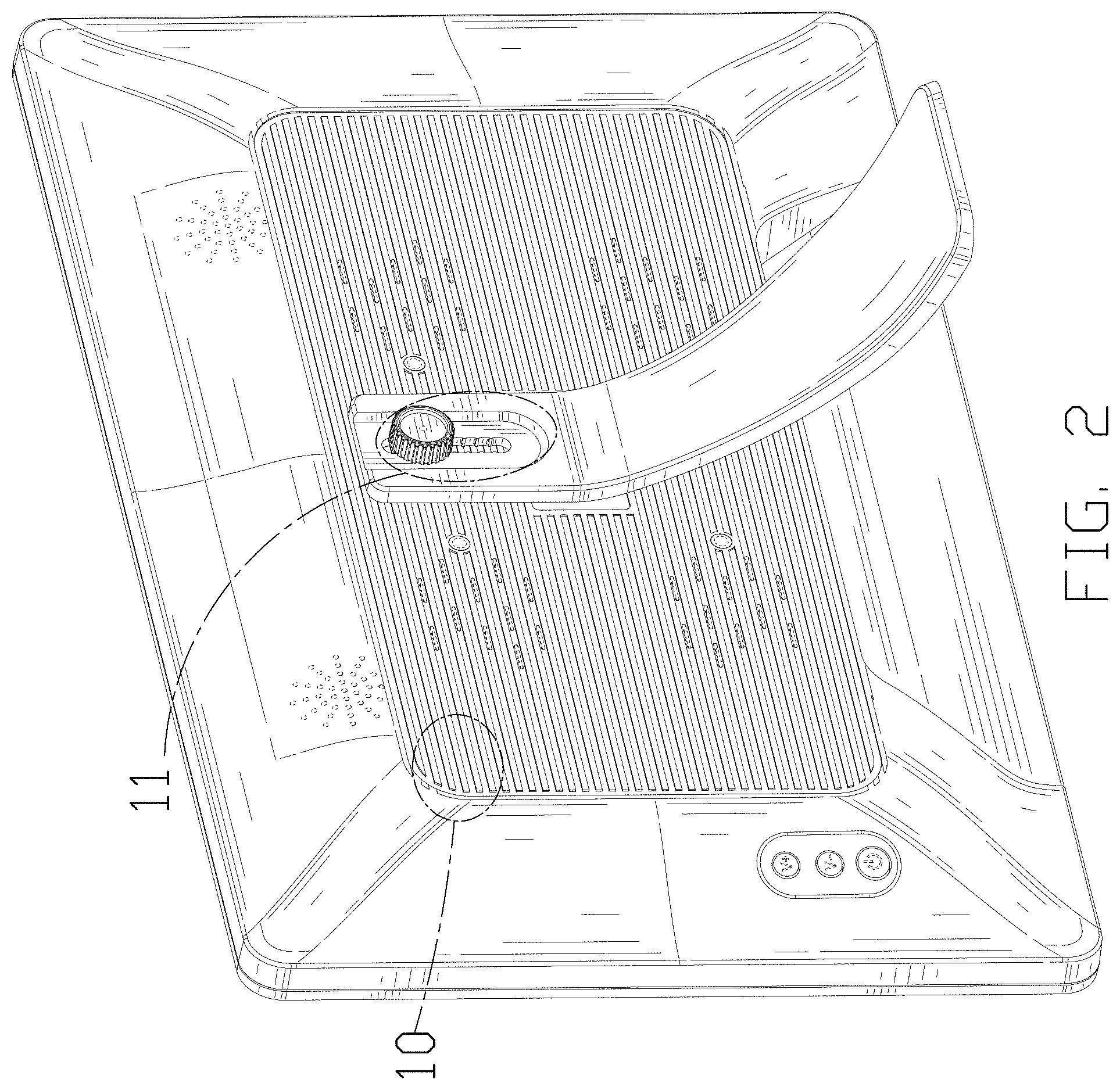 Patent USD1000843 Figure 2 – Digital picture frame