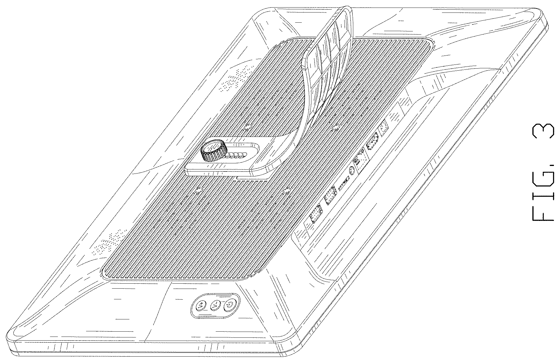 Patent USD1000843 Figure 3 – Digital picture frame