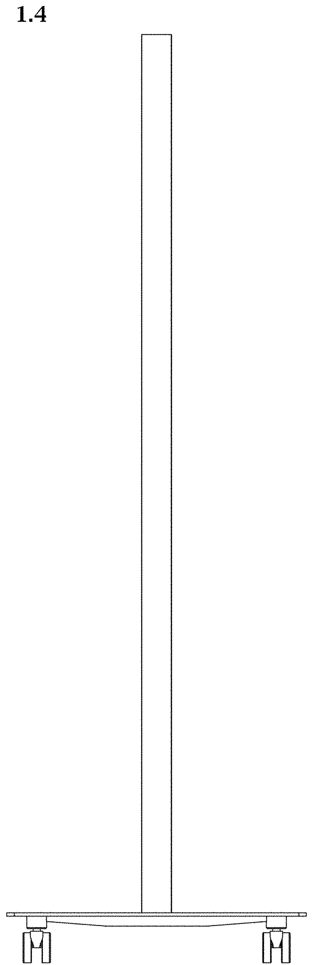 Patent USD1000846 Figure 4 – Partition screen with a transparent display