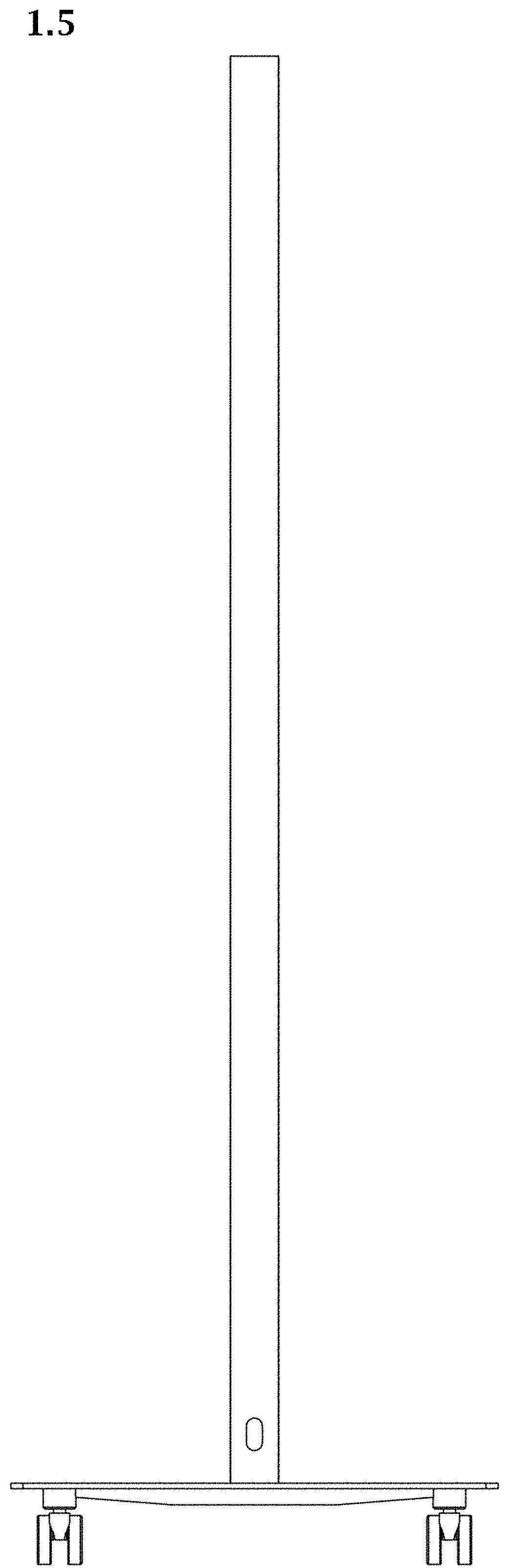 Patent USD1000846 Figure 5 – Partition screen with a transparent display