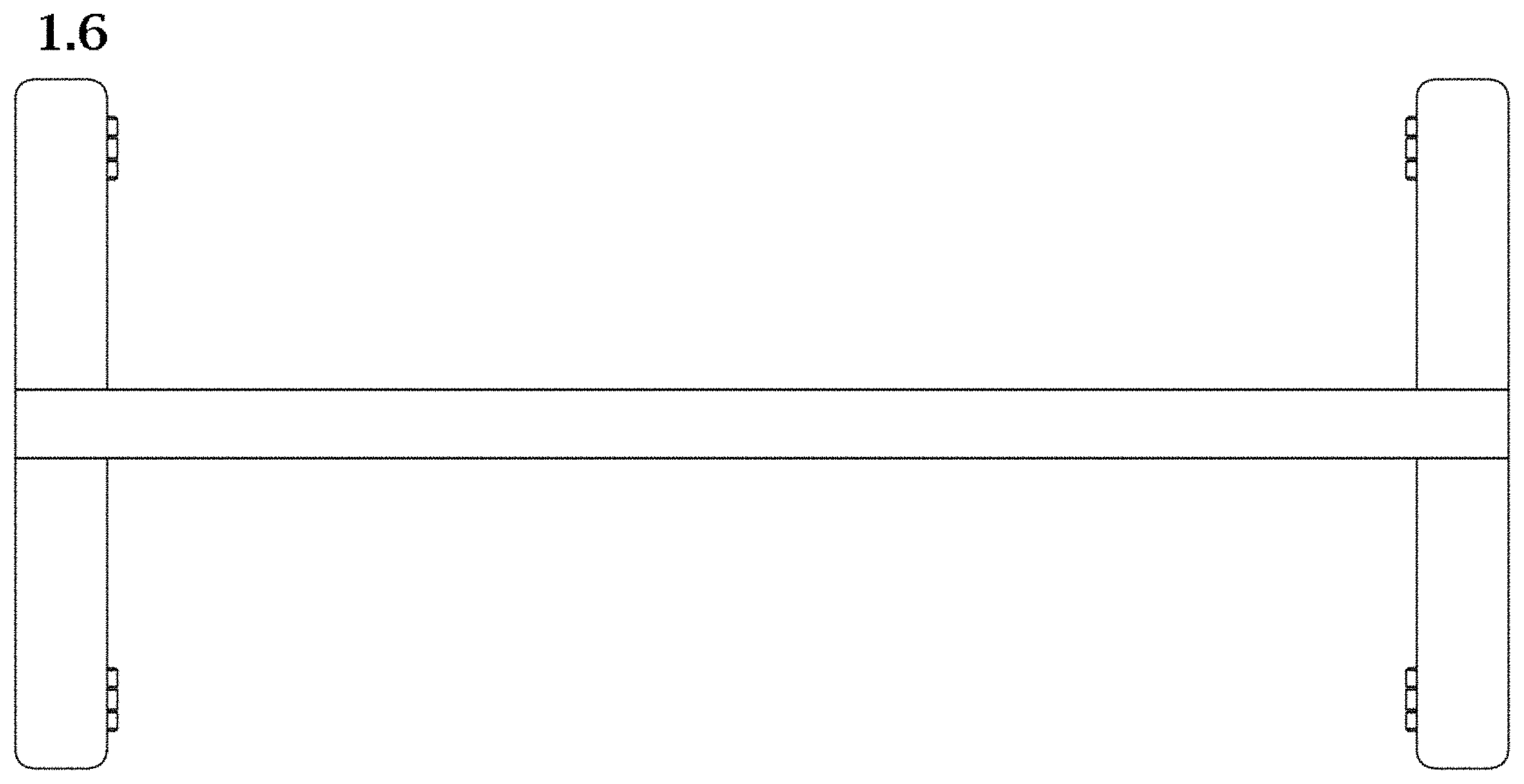 Patent USD1000846 Figure 6 – Partition screen with a transparent display